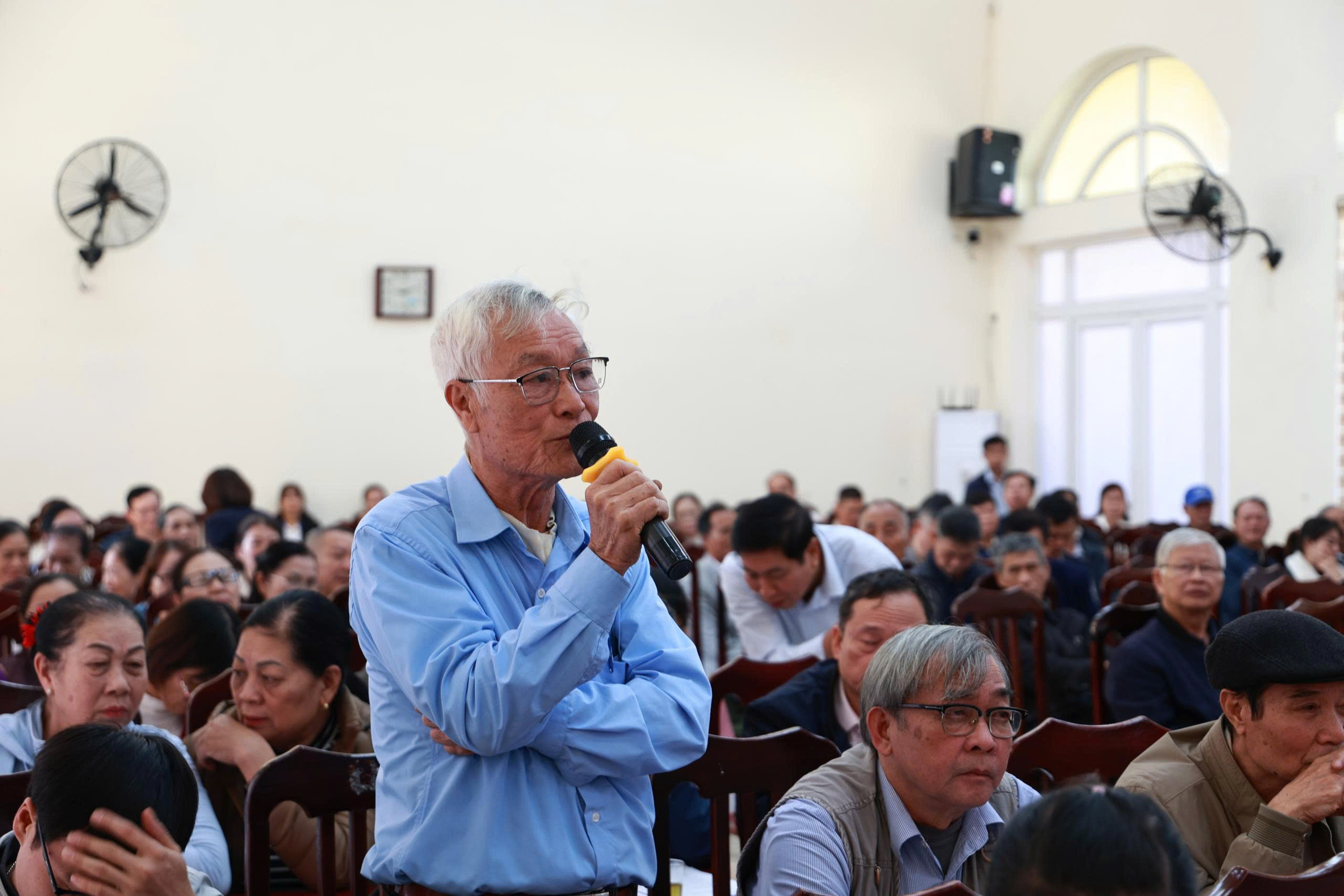 Lãnh đạo xã Ứng Thiên đối thoại trực tiếp, lắng nghe ý kiến nhân dân  - ảnh 5