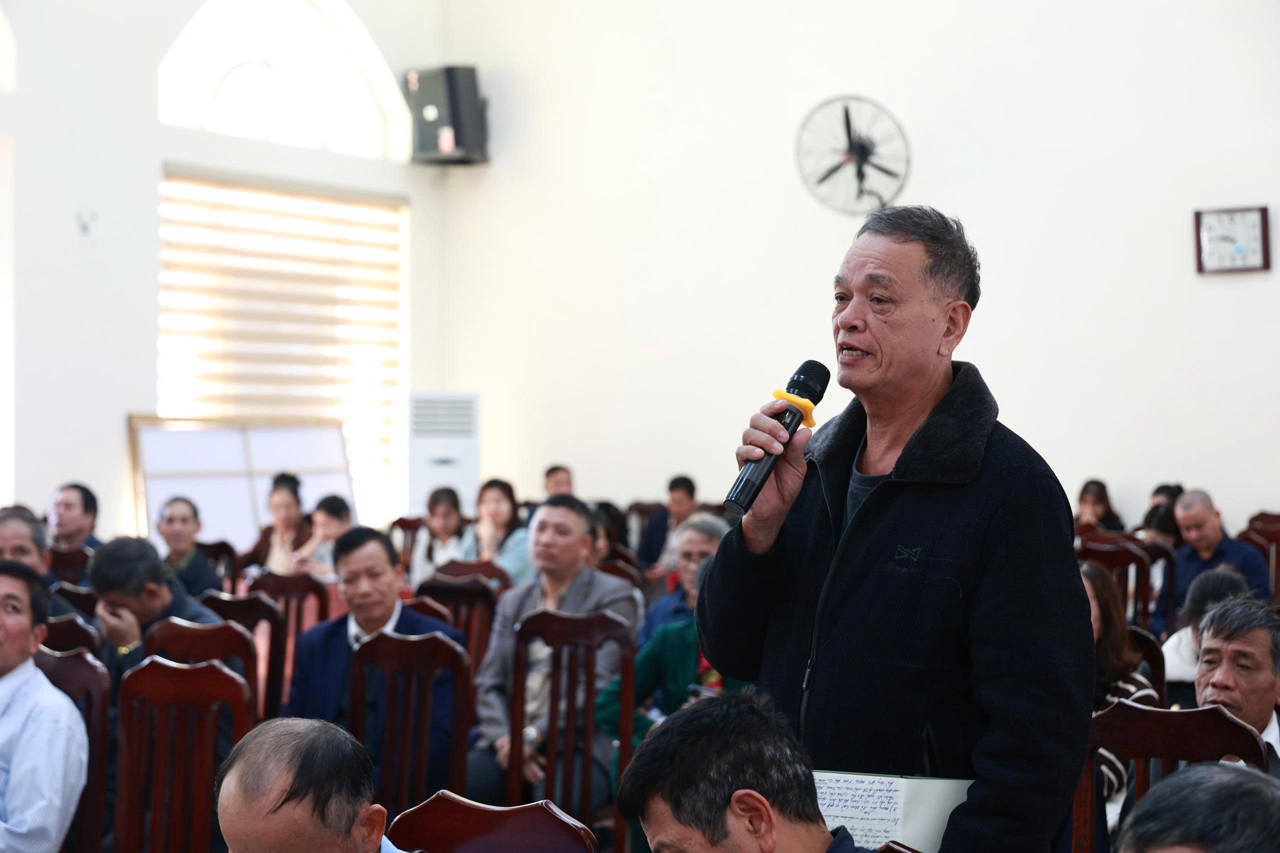 Lãnh đạo xã Ứng Thiên đối thoại trực tiếp, lắng nghe ý kiến nhân dân  - ảnh 3