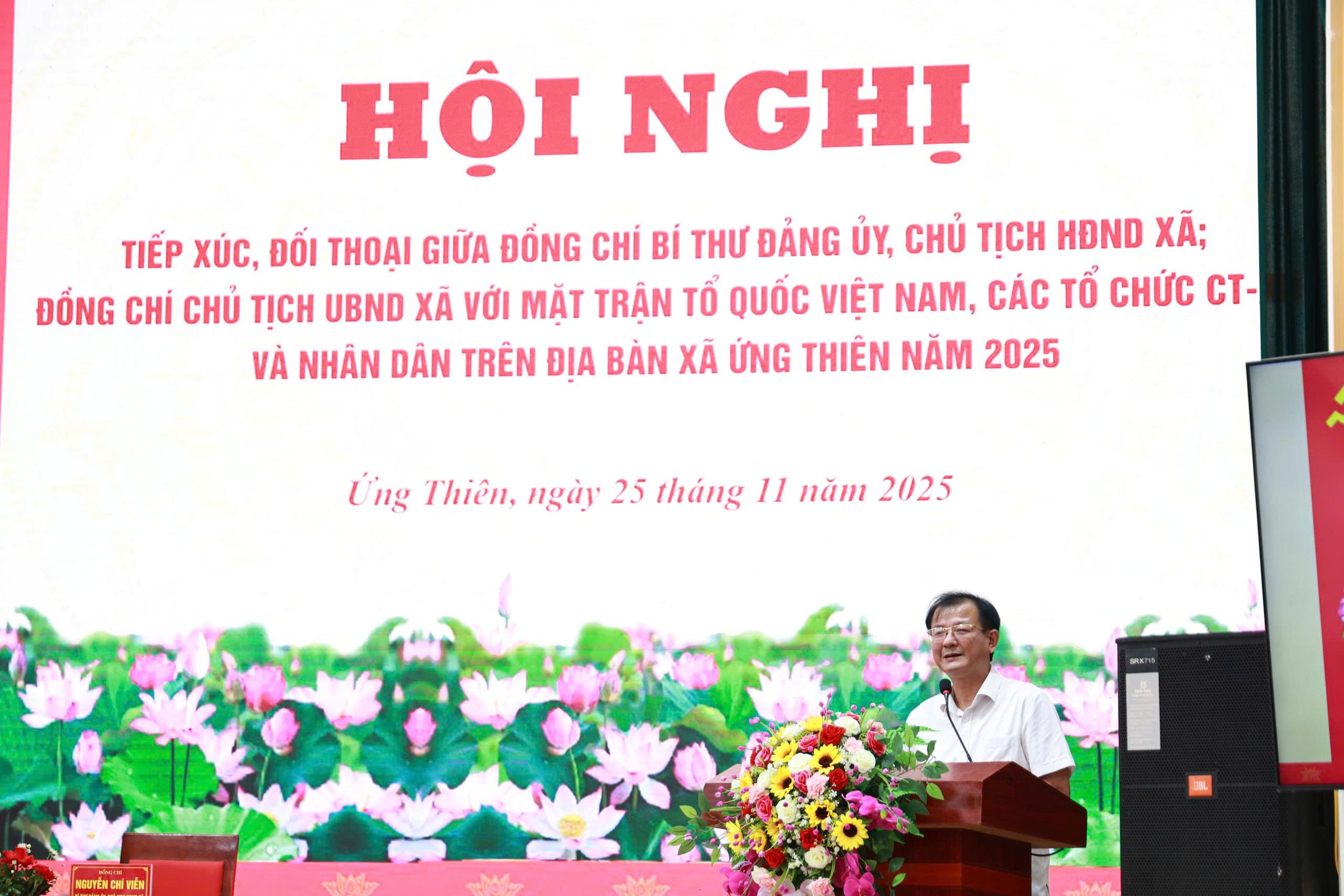 Lãnh đạo xã Ứng Thiên đối thoại trực tiếp, lắng nghe ý kiến nhân dân  - ảnh 8