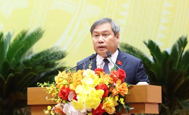 Tân Chủ tịch UBND TP Hà Nội Vũ Đại Thắng: Lấy đời sống, mức sống và hạnh phúc của người dân làm tâm điểm trong mọi quyết định - ảnh 1