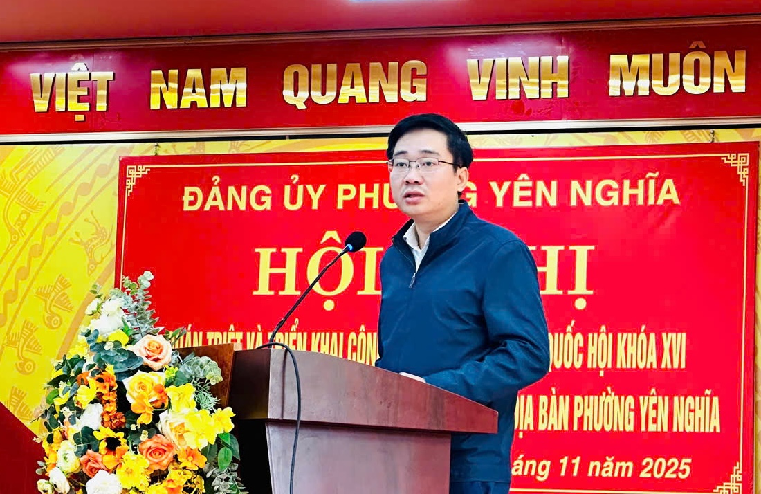 Phường Yên Nghĩa triển khai nhiệm vụ bầu cử Quốc hội và HĐND các cấp 2026-2031 - ảnh 2