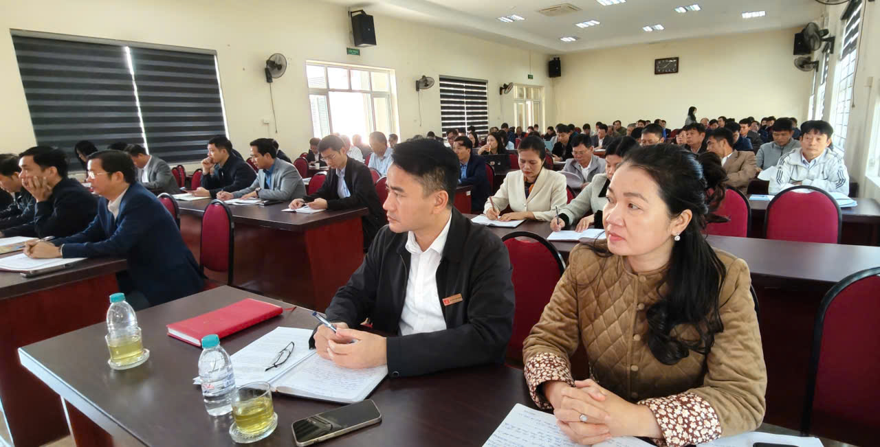 Xã Đoài Phương triển khai công tác bầu cử Đại biểu Quốc hội và đại biểu HĐND các cấp - ảnh 2