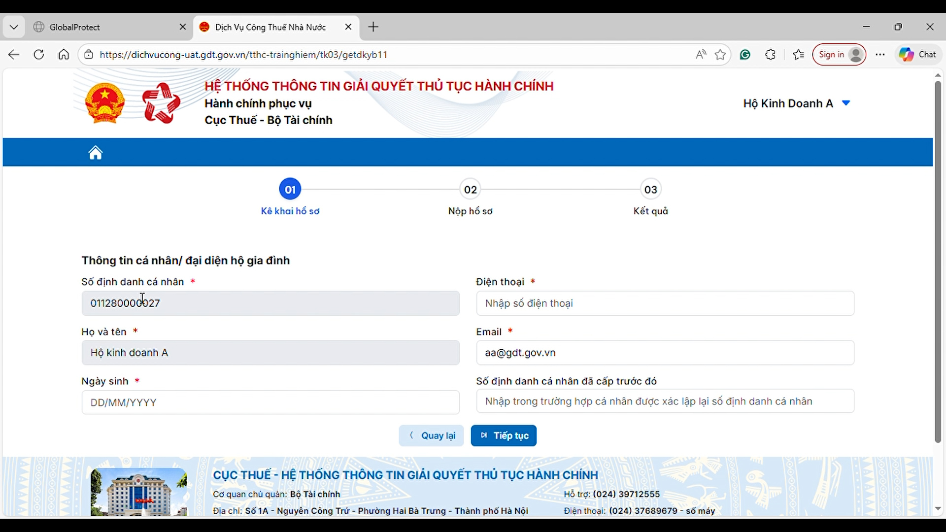Cục Thuế tập huấn, giới thiệu Cổng trải nghiệm dành cho hộ, cá nhân kinh doanh - ảnh 3