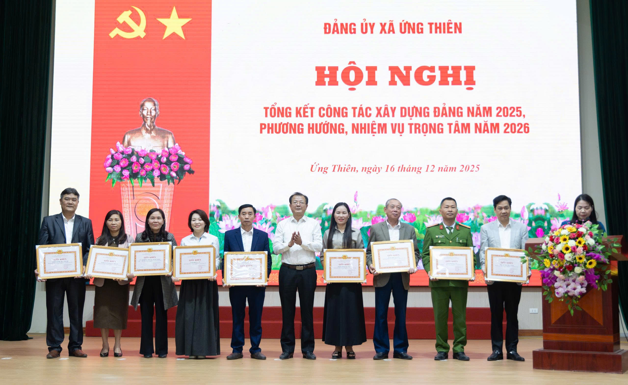 Đảng bộ xã Ứng Thiên đổi mới phương thức lãnh đạo, hướng tới phát triển bền vững - ảnh 9