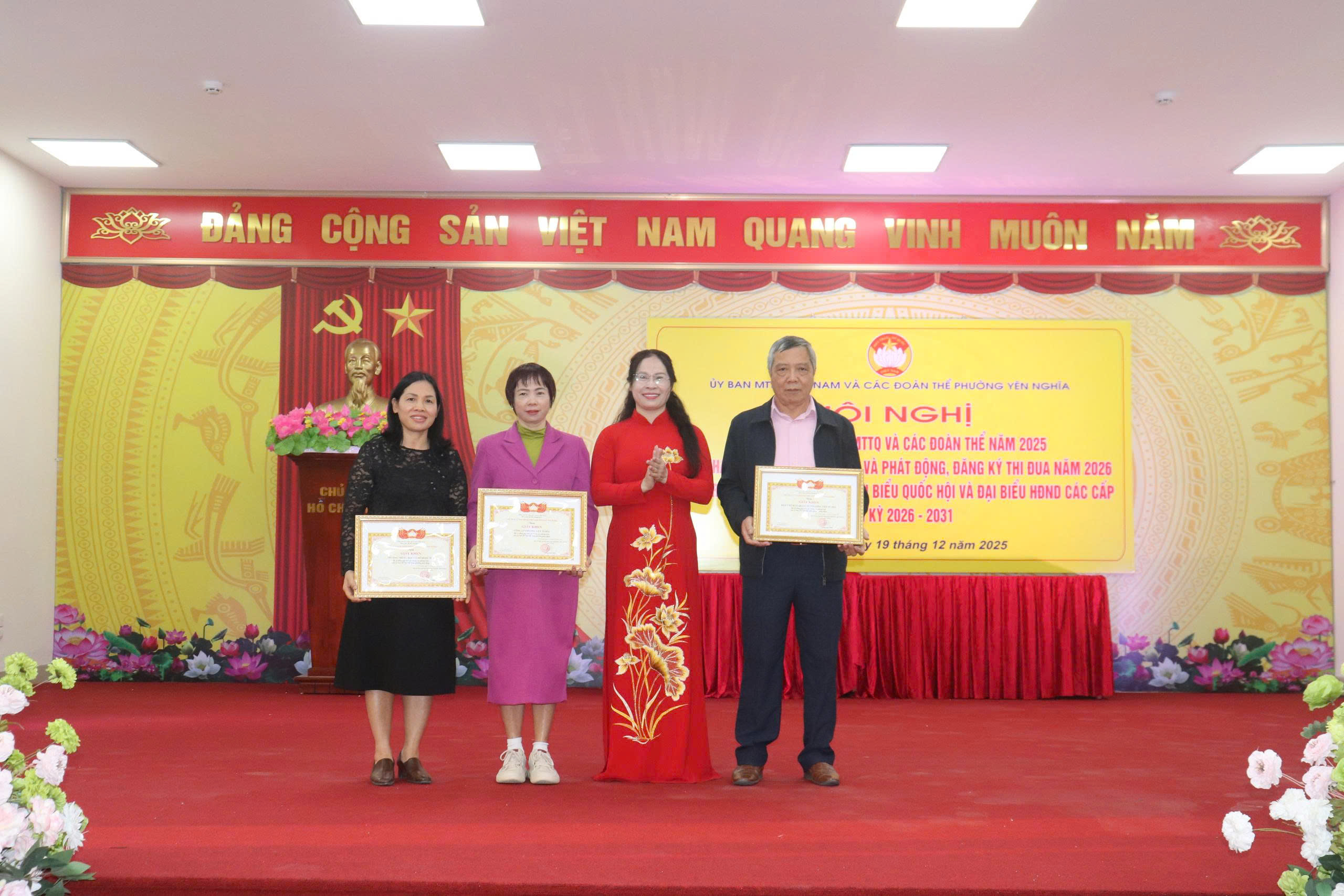 Phường Yên Nghĩa tổng kết công tác Mặt trận và các đoàn thể năm 2025 - ảnh 6