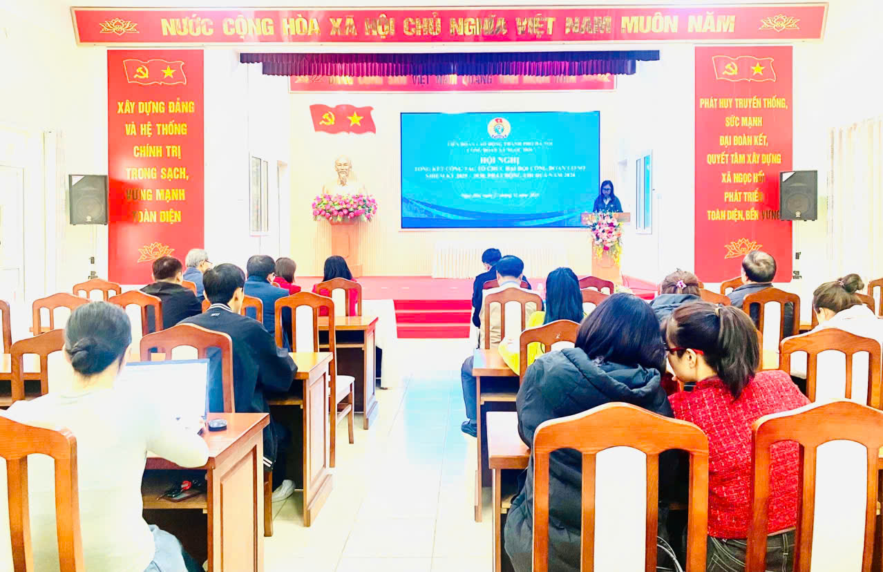 Công đoàn xã Ngọc Hồi tổ chức thành công Đại hội Công đoàn cơ sở nhiệm kỳ 2025 - 2030 - ảnh 5