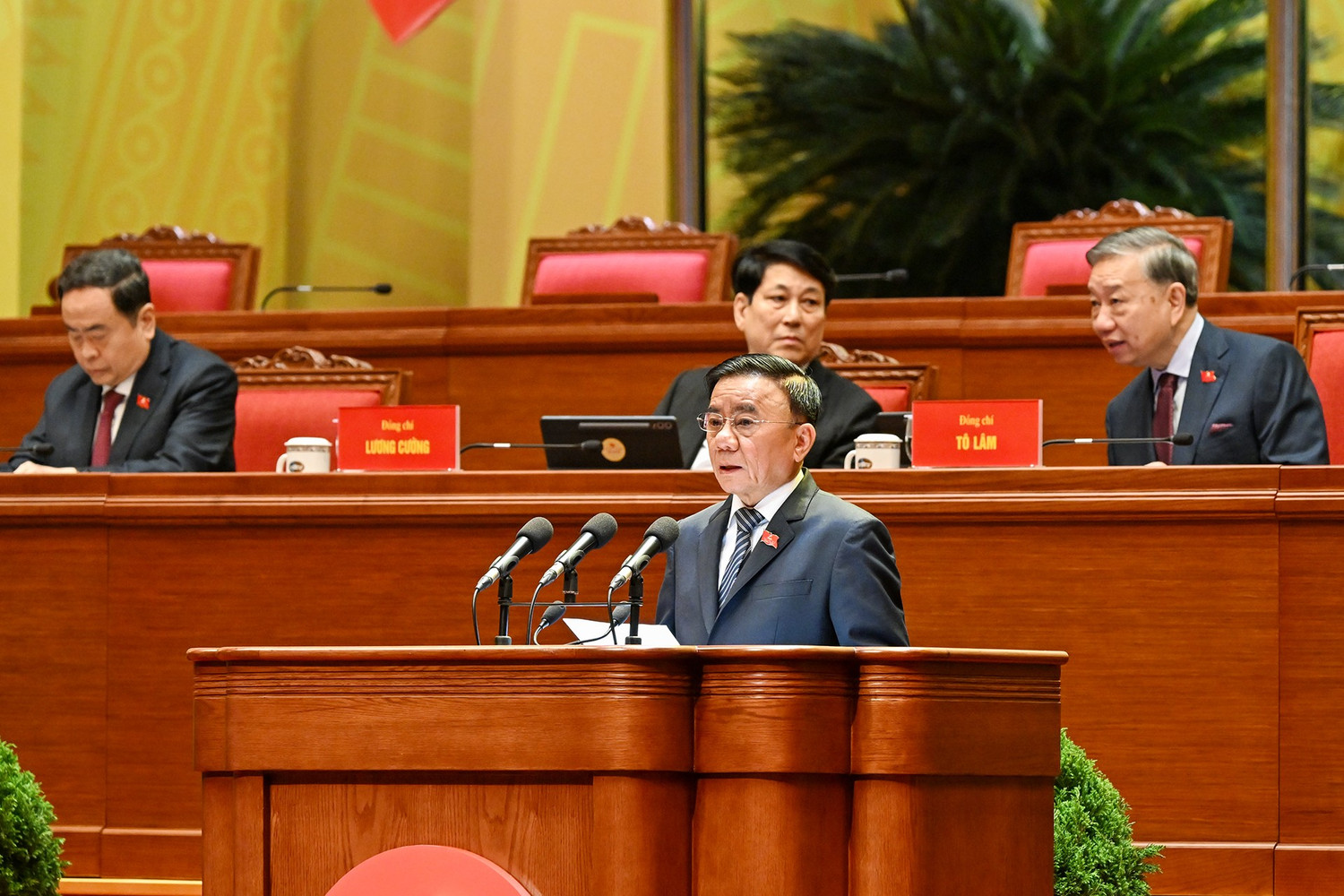 Sáng nay, chính thức Phiên họp trù bị Đại hội Đảng toàn quốc lần thứ XIV - ảnh 4