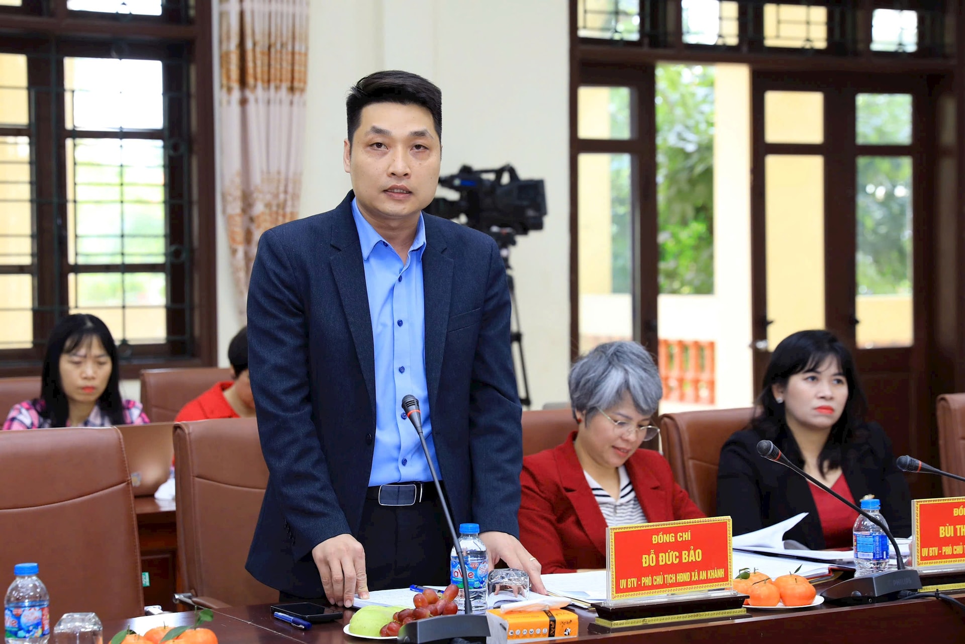 HĐND thành phố Hà Nội giám sát công tác bầu cử tại xã Hoài Đức, Dương Hoà, An Khánh và Sơn Đồng - ảnh 3