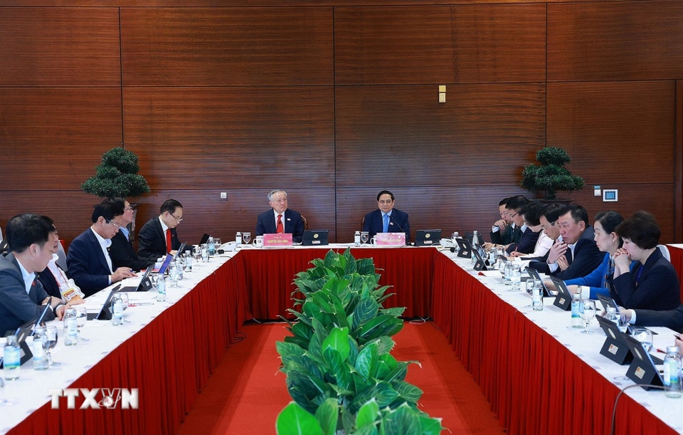 Đại hội XIV của Đảng: Đại biểu làm việc tại Đoàn, thảo luận các văn kiện Đại hội - ảnh 4