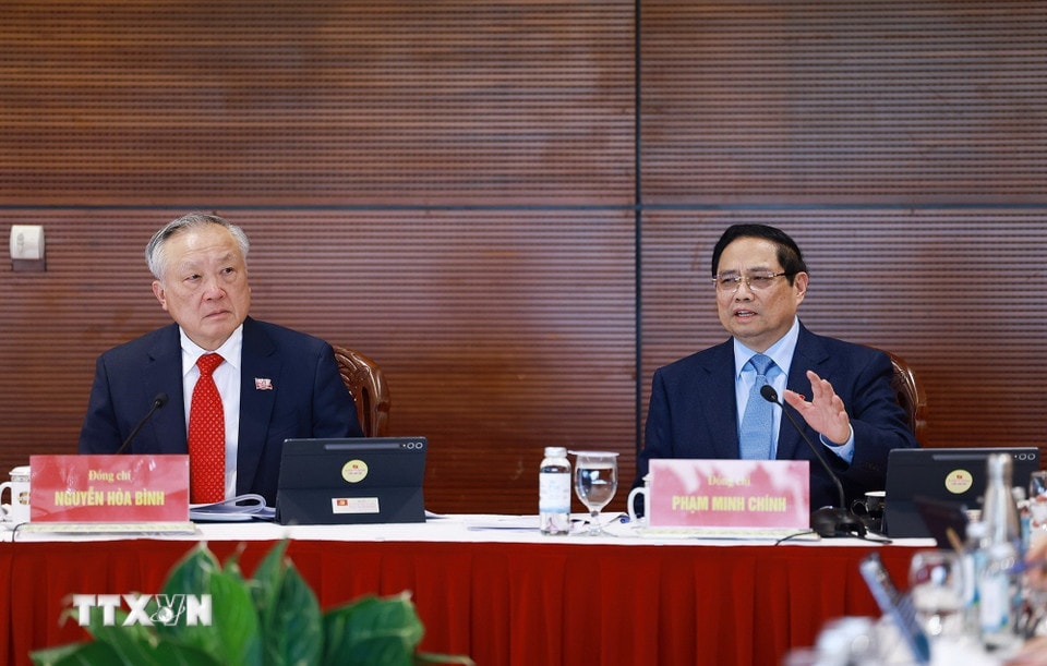 Đại hội XIV của Đảng: Đại biểu làm việc tại Đoàn, thảo luận các văn kiện Đại hội - ảnh 5