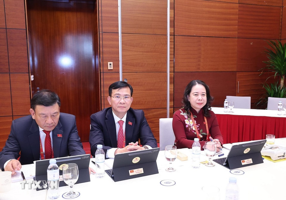 Đại hội XIV của Đảng: Đại biểu làm việc tại Đoàn, thảo luận các văn kiện Đại hội - ảnh 9