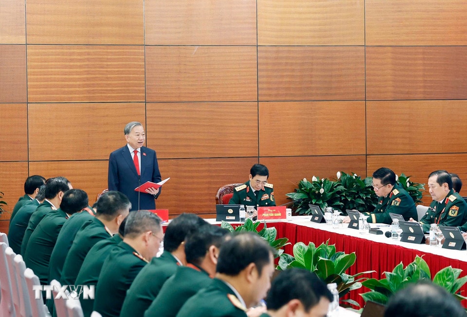 Đại hội XIV của Đảng: Đại biểu làm việc tại Đoàn, thảo luận các văn kiện Đại hội - ảnh 1