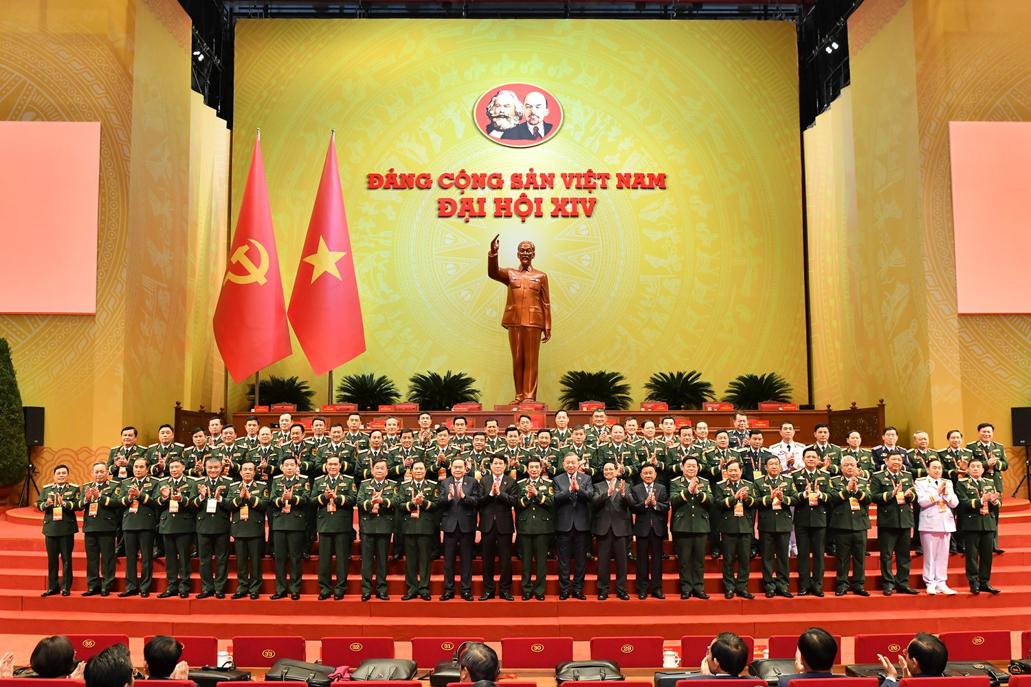 Sáng nay, 20/1, Đại hội Đại biểu toàn quốc lần thứ XIV của Đảng chính thức khai mạc  - ảnh 6