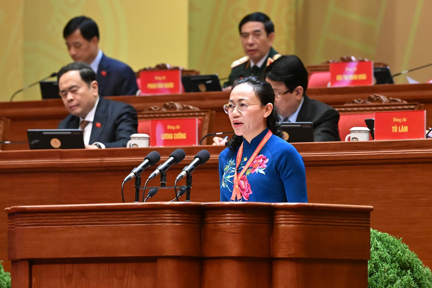 Thông cáo báo chí về ngày làm việc thứ hai Đại hội Đại biểu toàn quốc lần thứ XIV của Đảng - ảnh 4