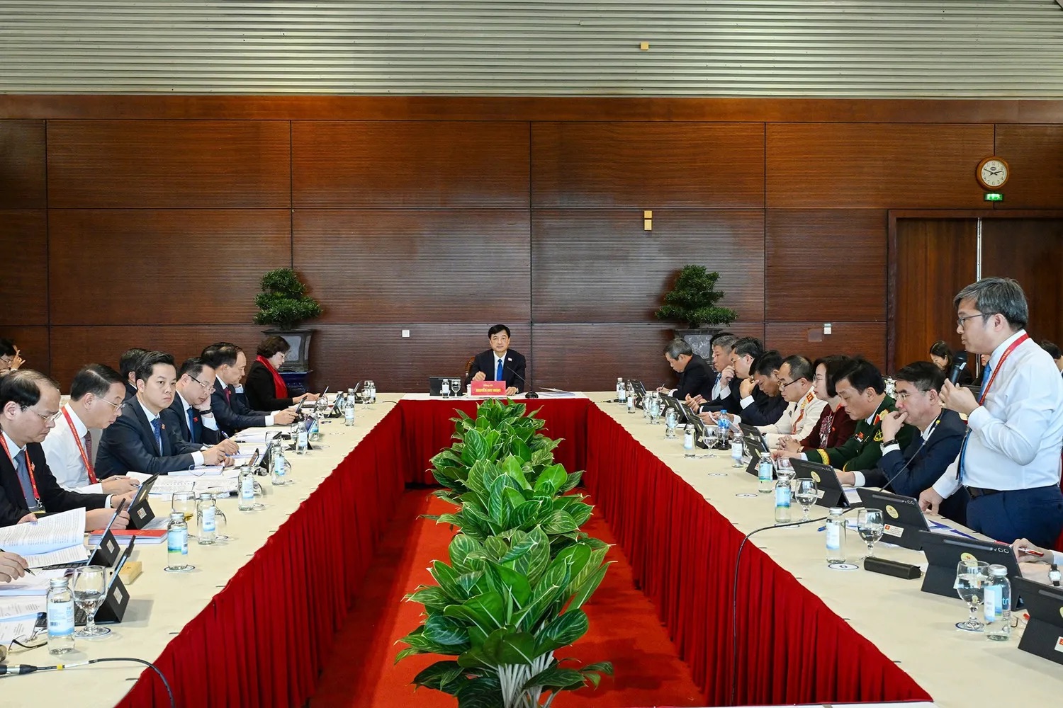 Hình ảnh Đoàn đại biểu Đảng bộ TP Hà Nội tham dự Đại hội Đảng XIV - ảnh 9