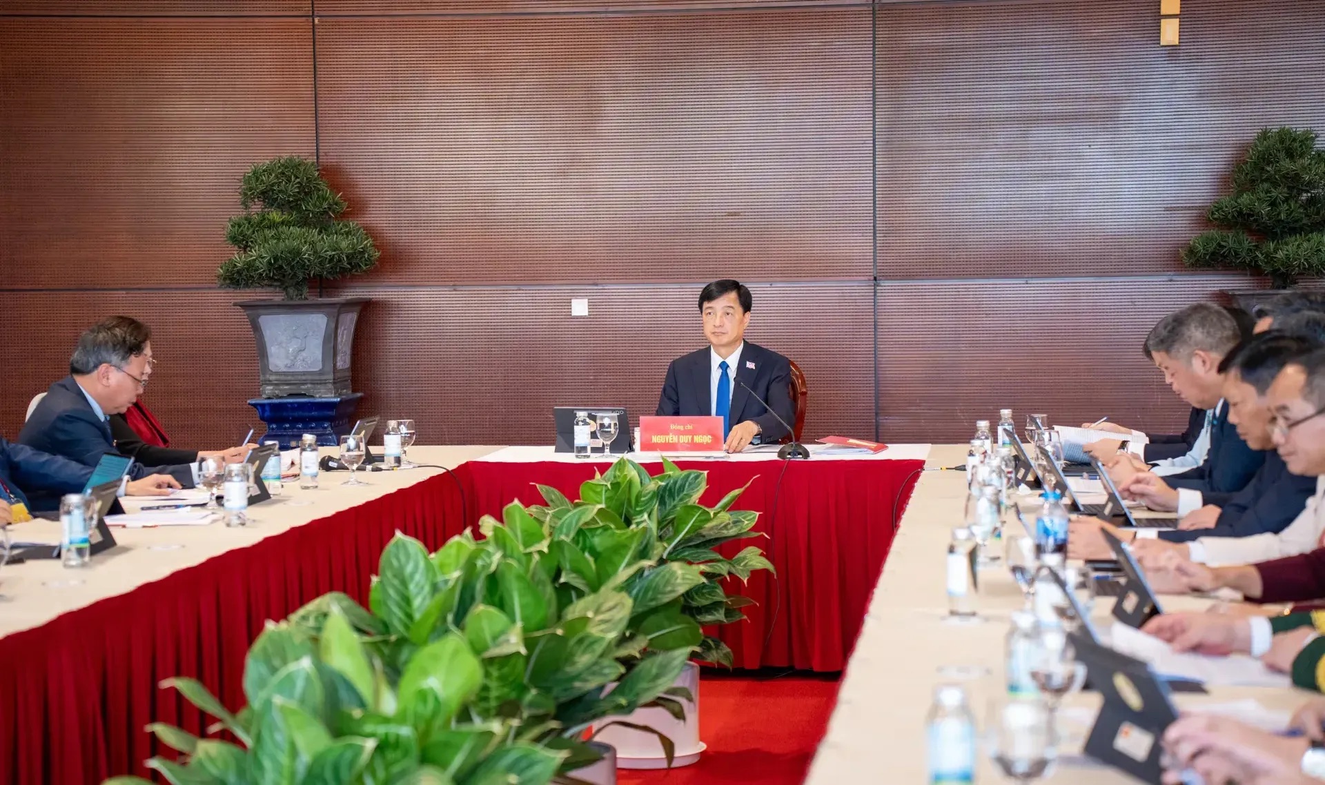 Hình ảnh Đoàn đại biểu Đảng bộ TP Hà Nội tham dự Đại hội Đảng XIV - ảnh 5