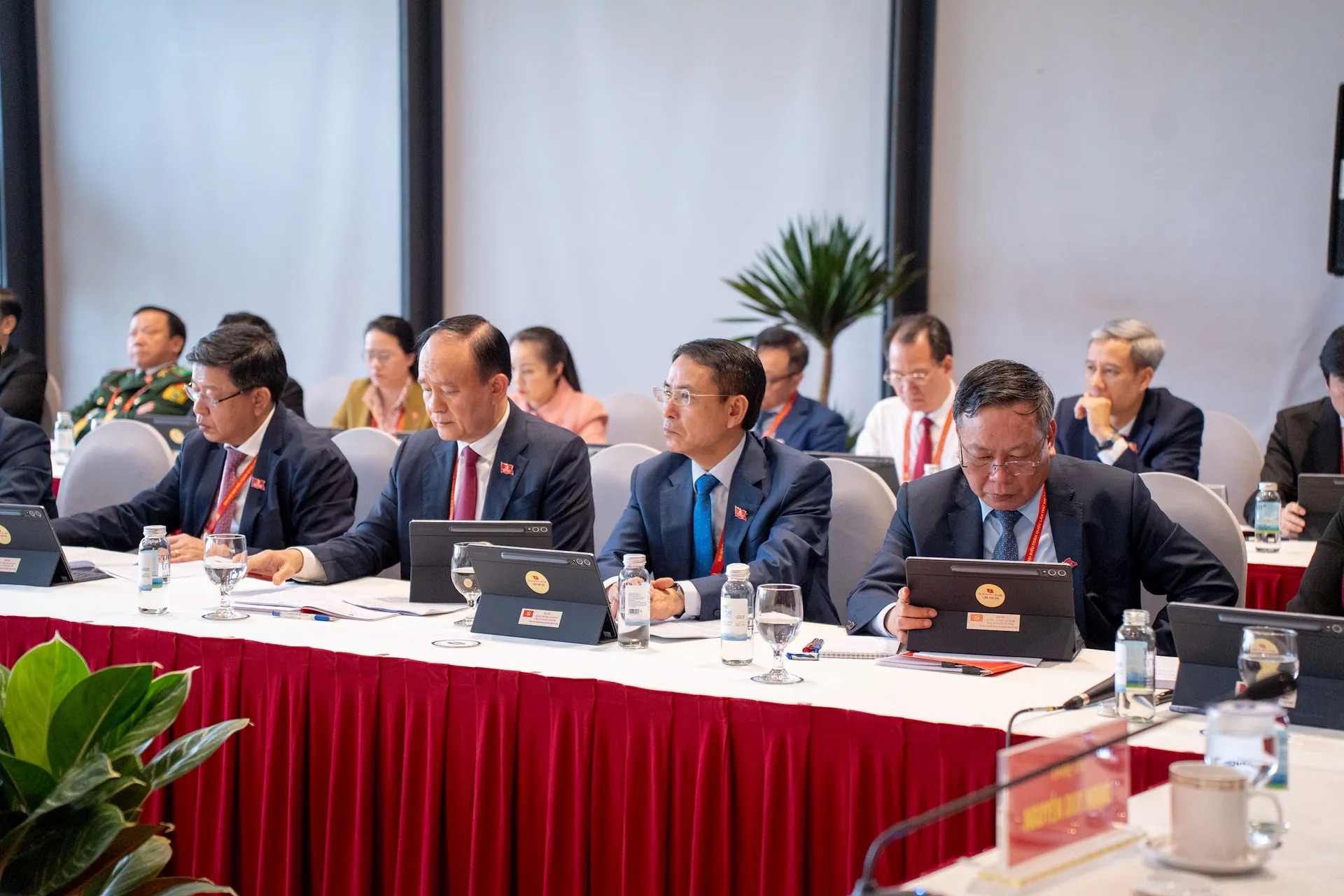 Hình ảnh Đoàn đại biểu Đảng bộ TP Hà Nội tham dự Đại hội Đảng XIV - ảnh 8