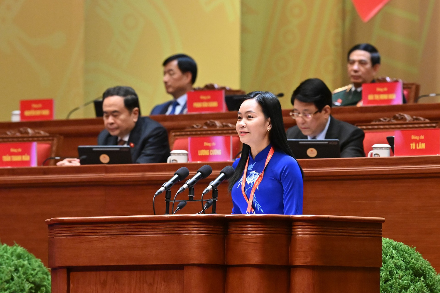 Thông cáo báo chí về ngày làm việc thứ hai Đại hội Đại biểu toàn quốc lần thứ XIV của Đảng - ảnh 5