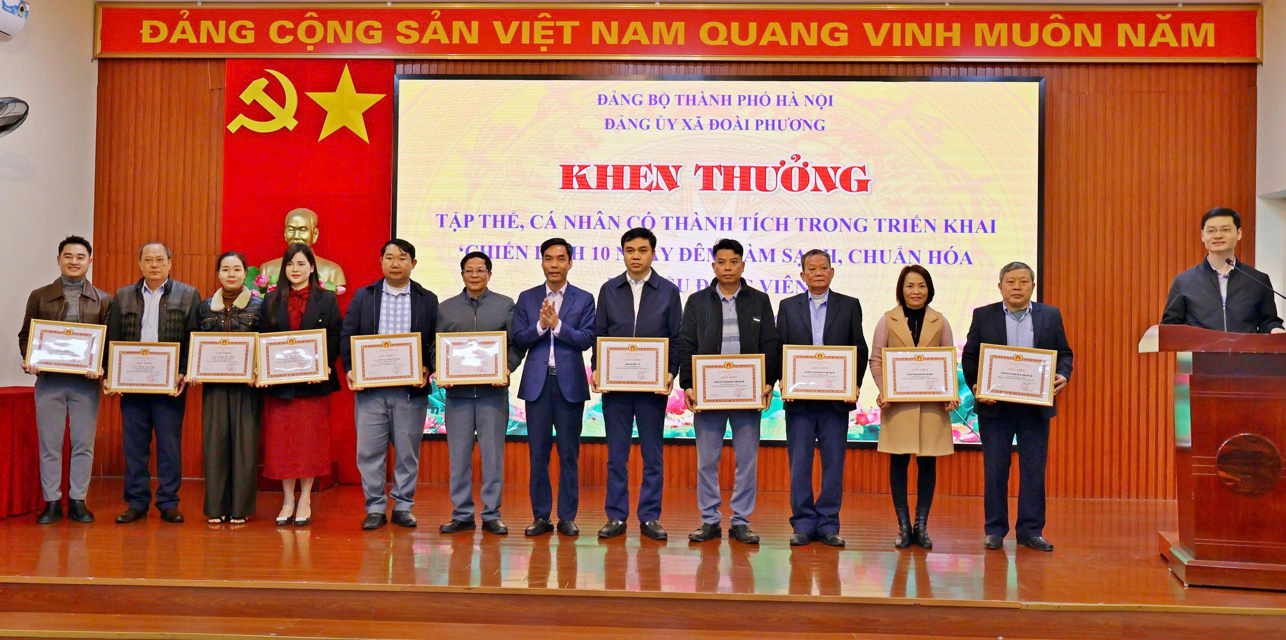 Đoài Phương tiếp tục triển khai công tác bầu cử đại biểu Quốc hội và HĐND các cấp - ảnh 8