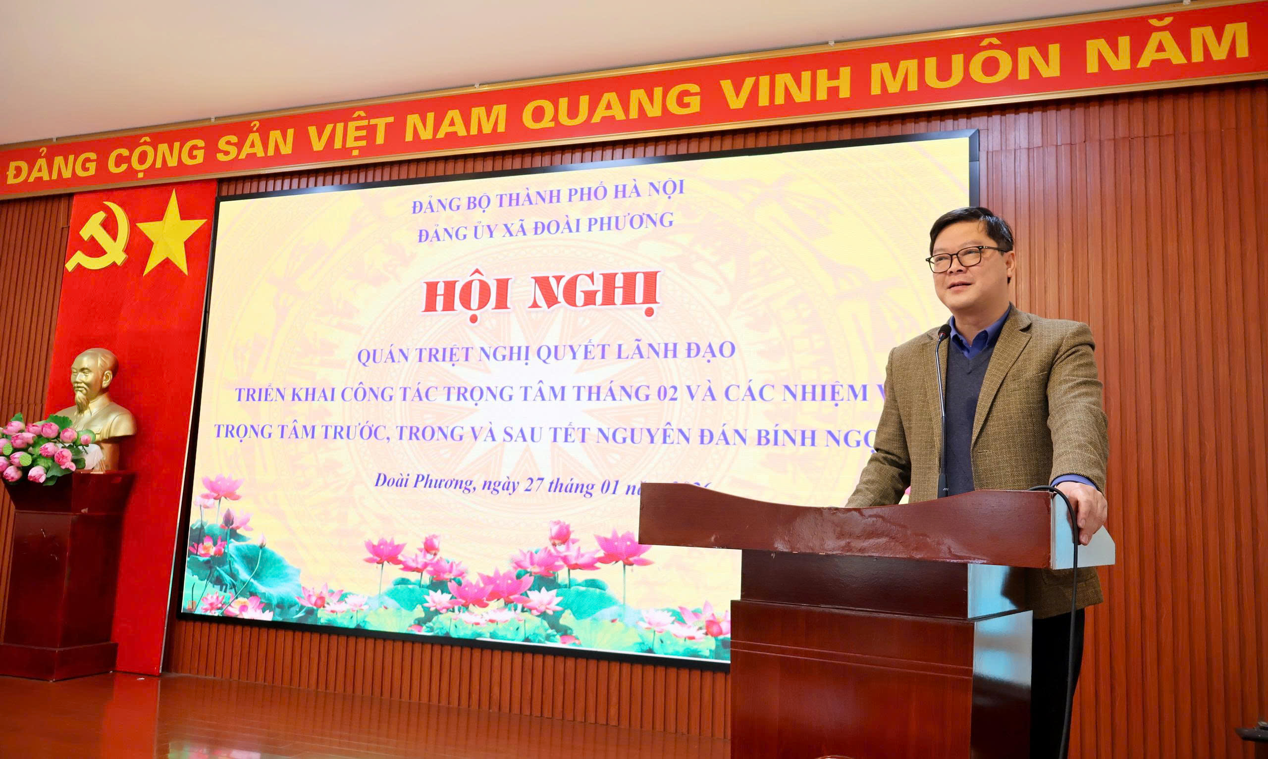 Đoài Phương tiếp tục triển khai công tác bầu cử đại biểu Quốc hội và HĐND các cấp - ảnh 2
