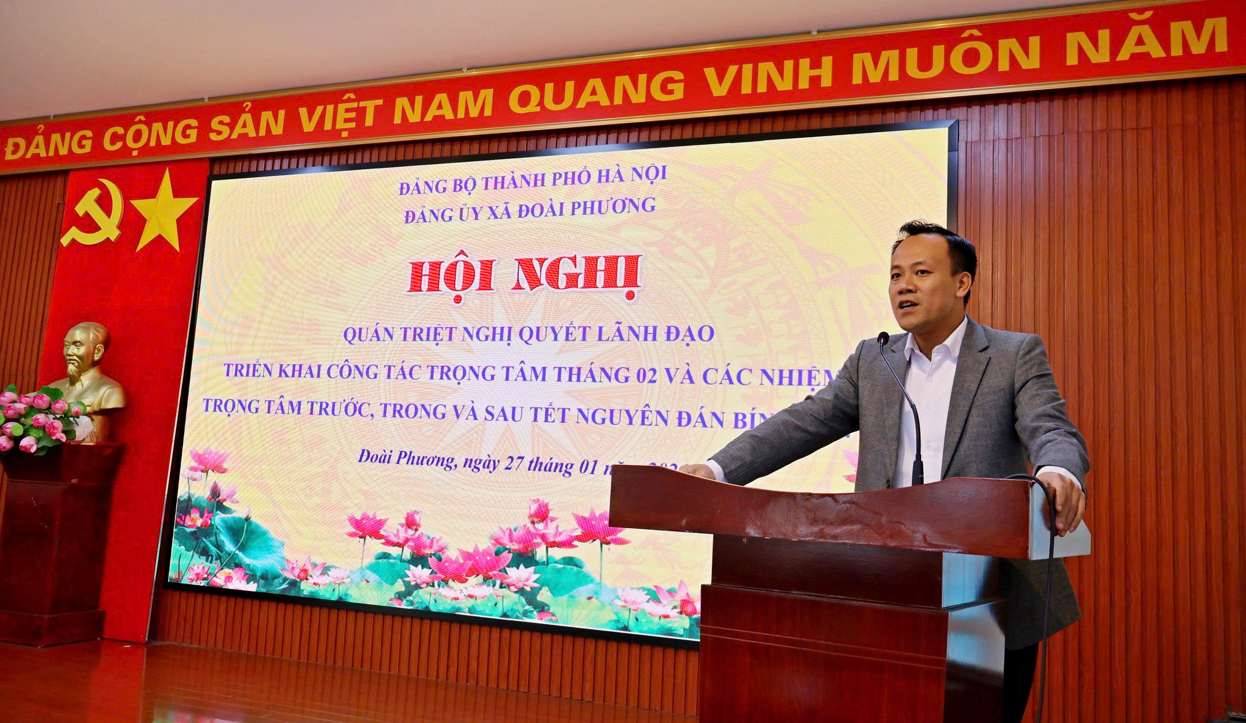 Đoài Phương tiếp tục triển khai công tác bầu cử đại biểu Quốc hội và HĐND các cấp - ảnh 3