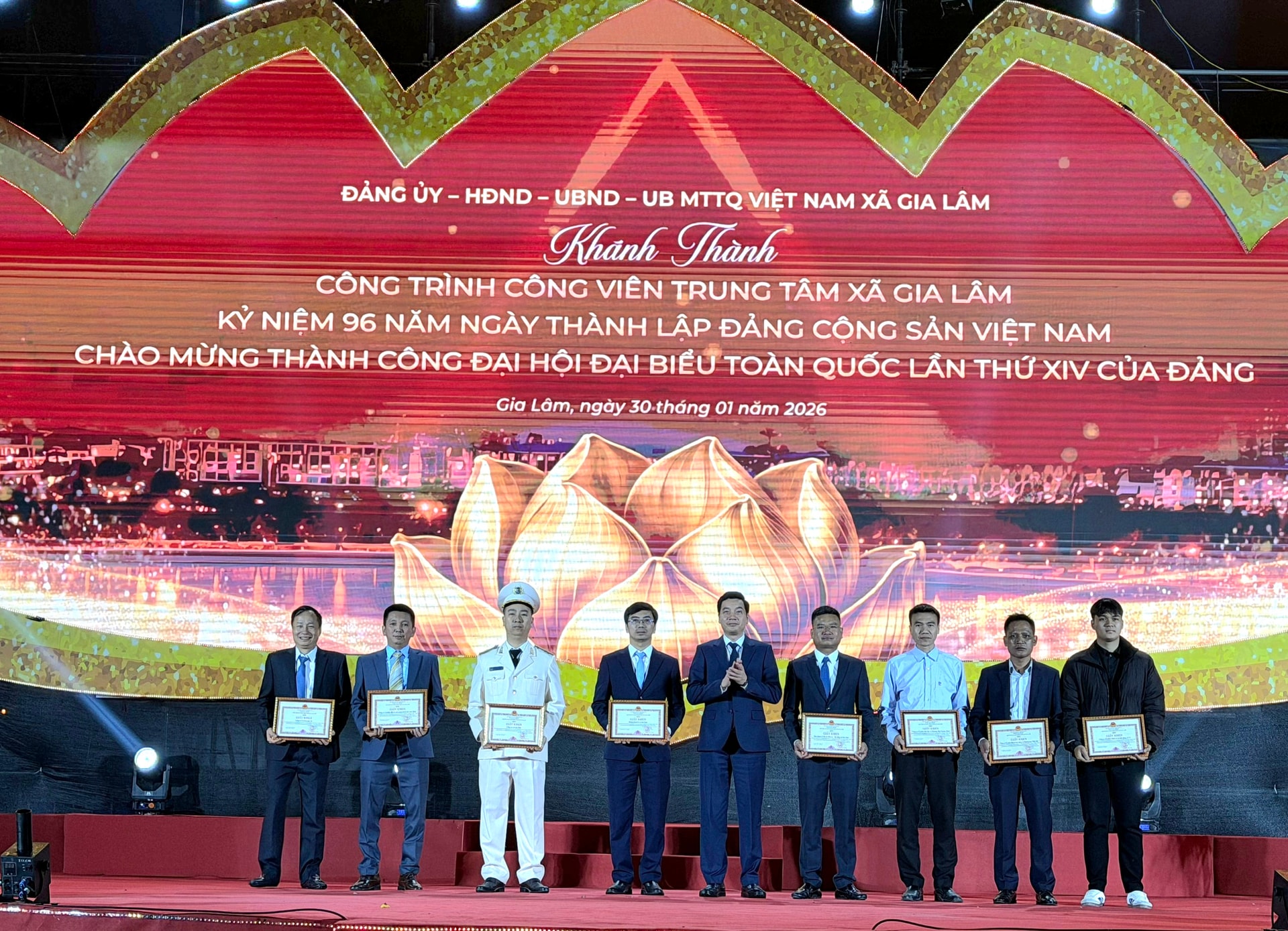 Khánh thành Công viên trung tâm xã Gia Lâm quy mô 14ha - ảnh 8