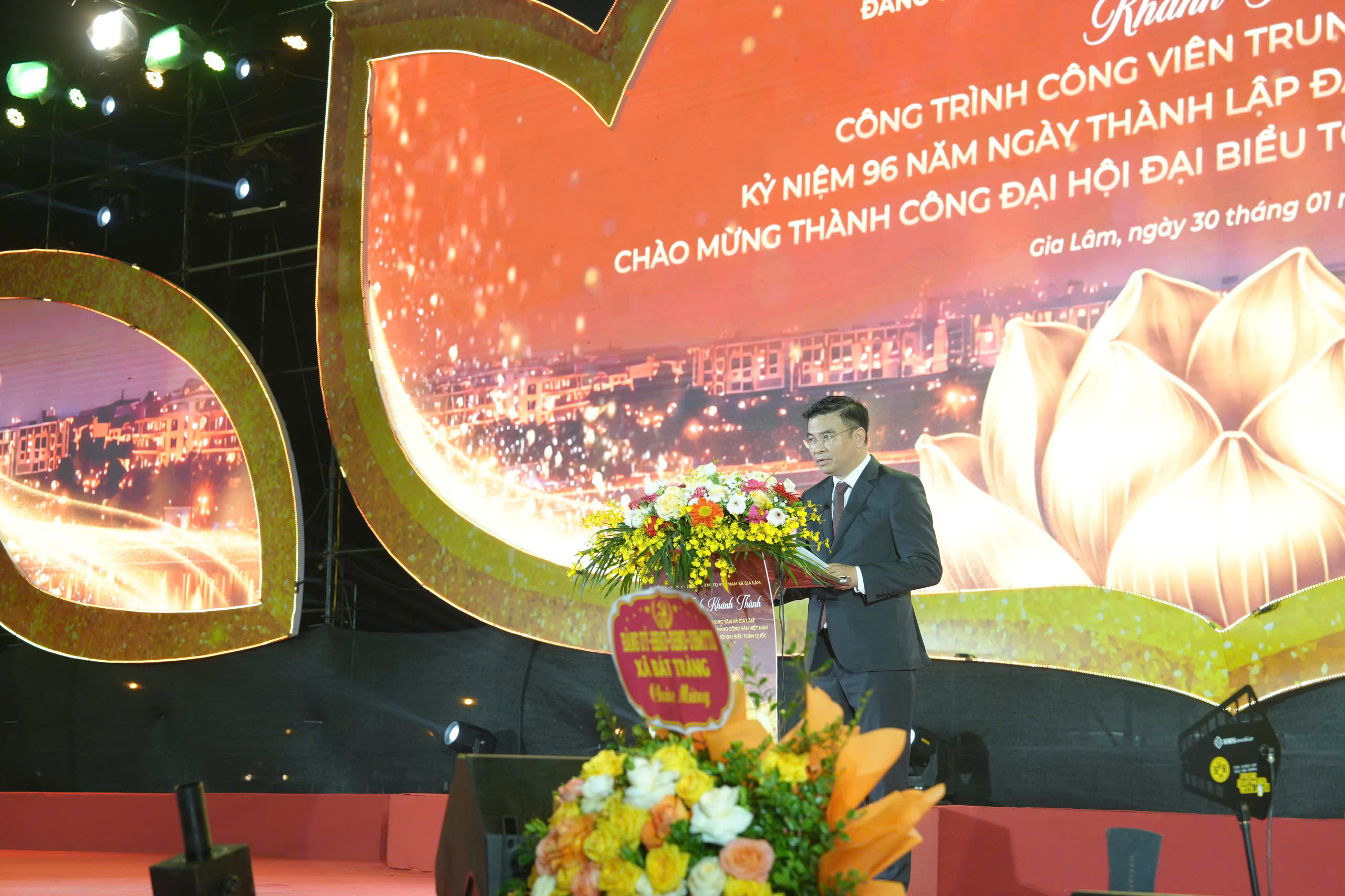 Khánh thành Công viên trung tâm xã Gia Lâm quy mô 14ha - ảnh 3