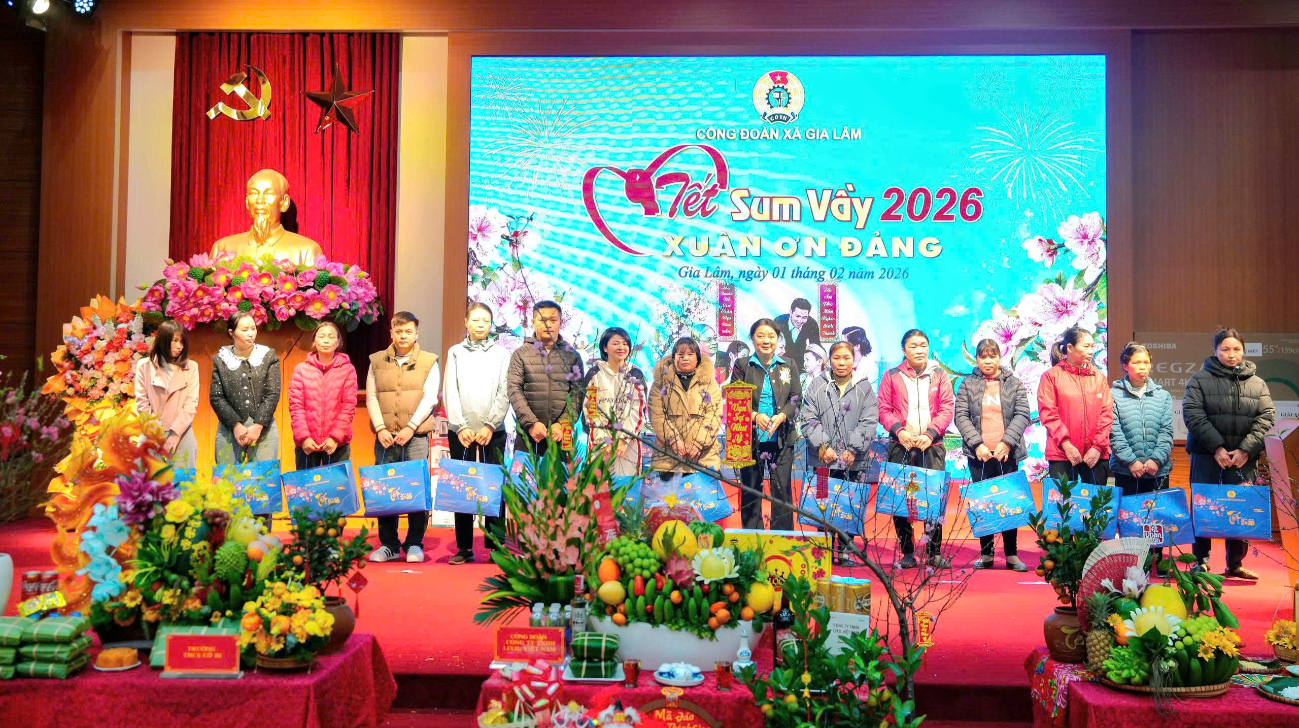 Xã Gia Lâm: Rộn ràng “Tết sum vầy - Xuân ơn Đảng” năm 2026 - ảnh 11