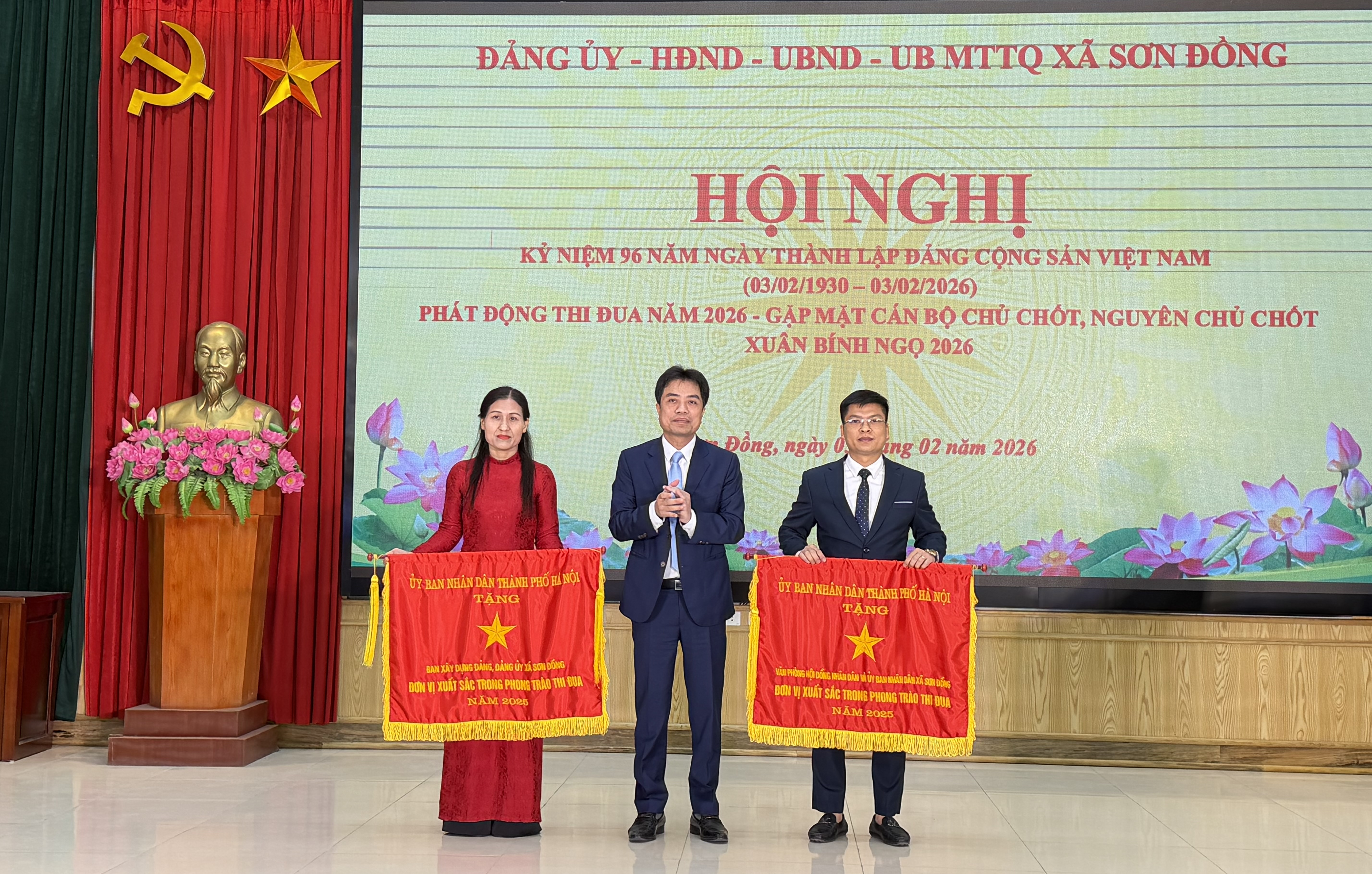 Xã Sơn Đồng: Kỷ niệm 96 năm ngày Thành lập Đảng Cộng sản Việt Nam và phát động thi đua năm 2026 - ảnh 4