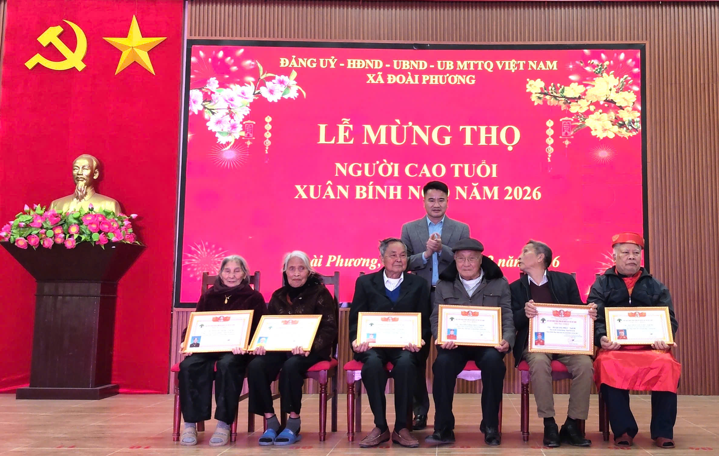 Xã Đoài Phương mừng thọ người cao tuổi dịp Tết Bính Ngọ 2026 - ảnh 12