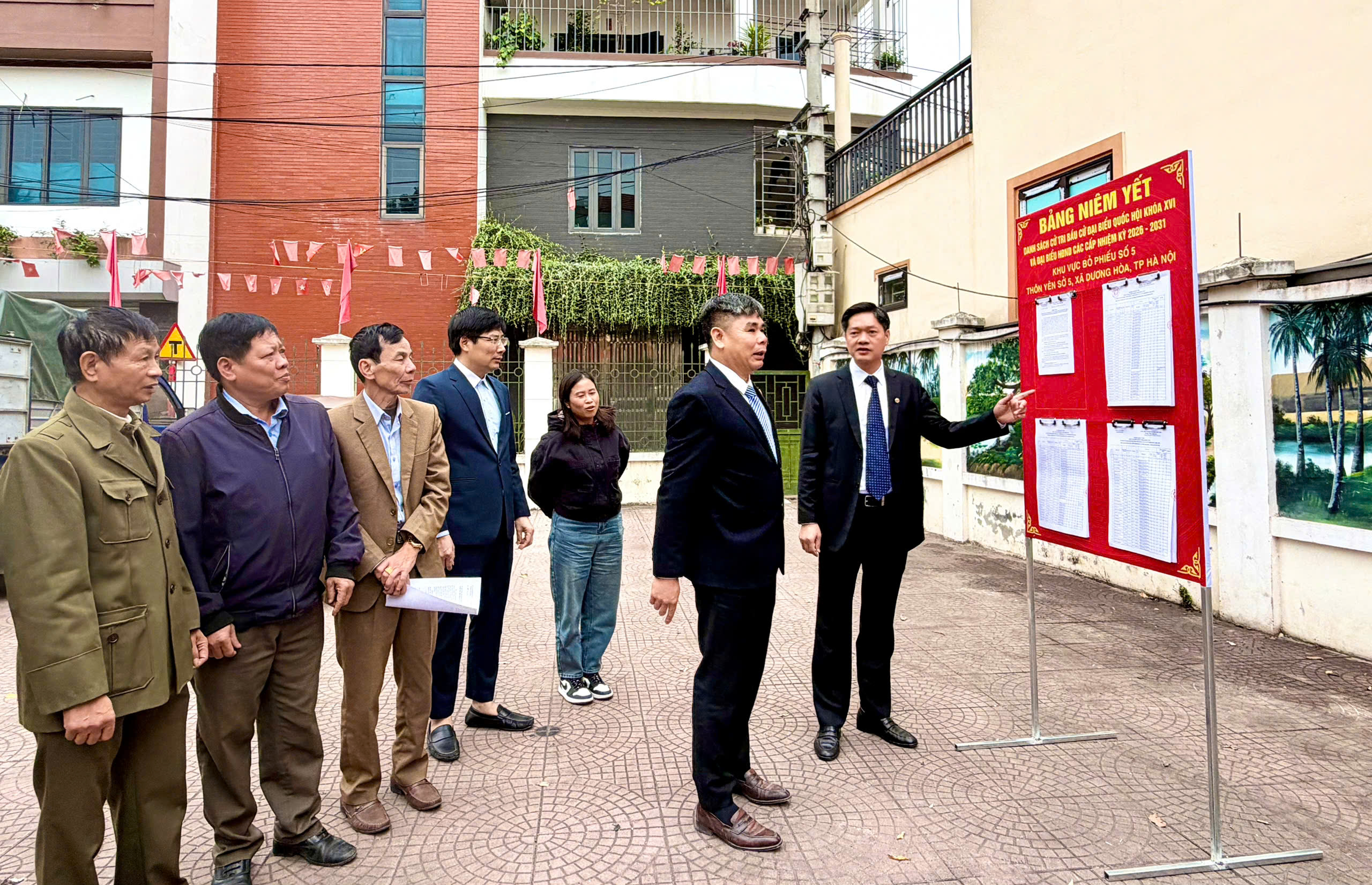 Xã Dương Hoà chủ động toàn diện chuẩn bị cuộc bầu cử đại biểu Quốc hội và HĐND các cấp - ảnh 3