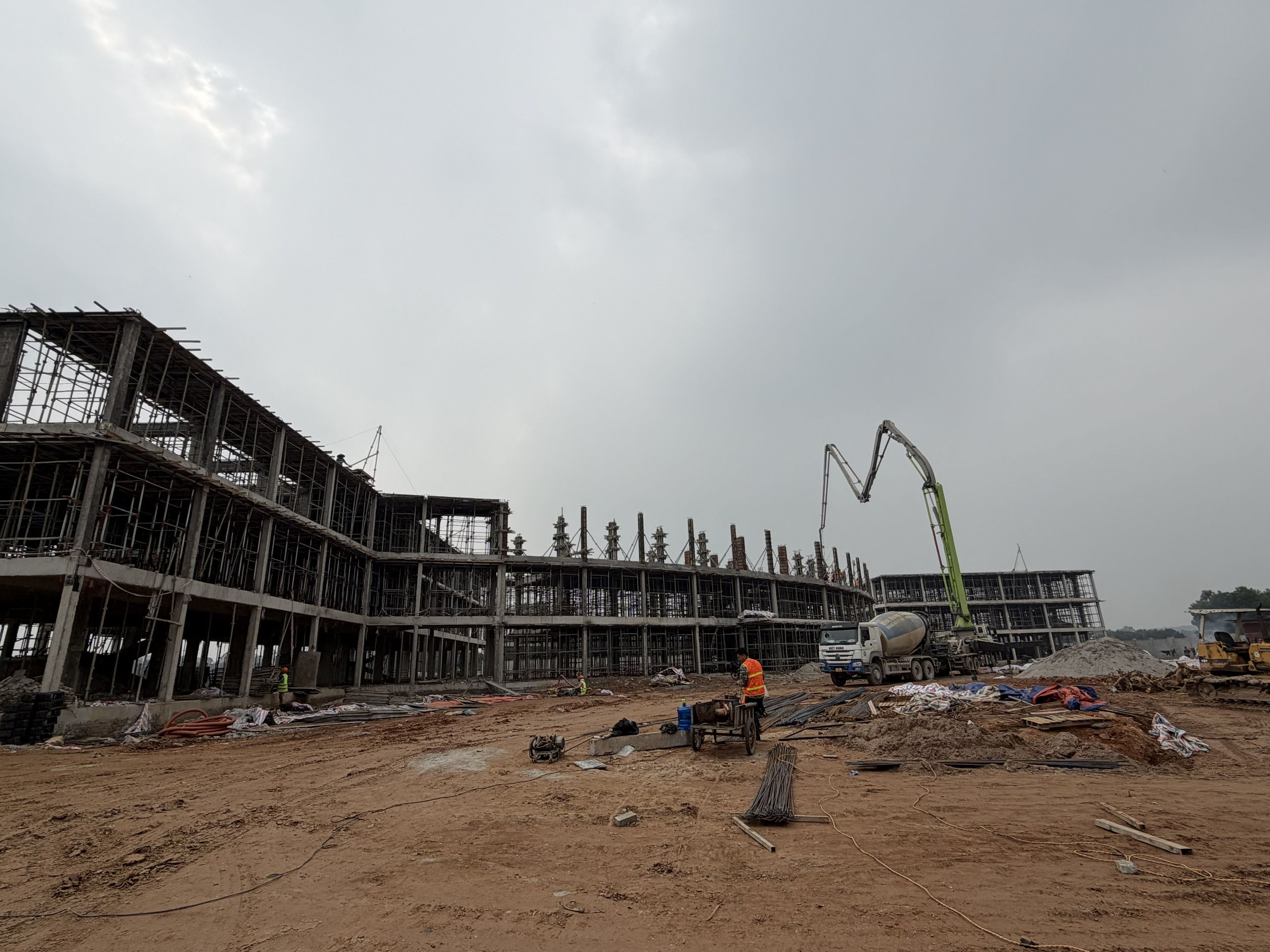 Xã Đoài Phương tăng tốc về đích các dự án trọng điểm - ảnh 4