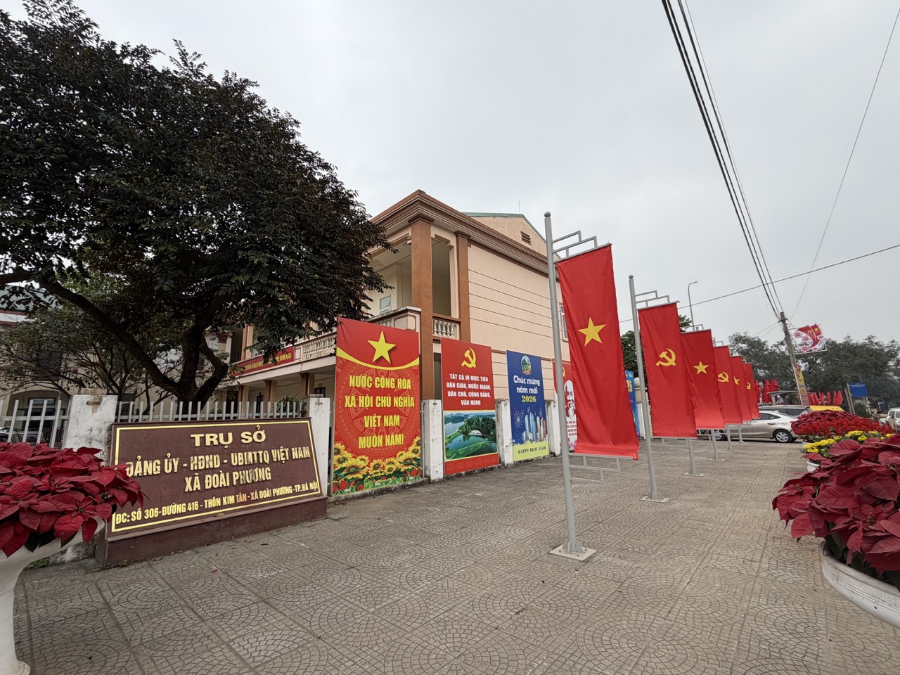 Xã Đoài Phương tăng tốc về đích các dự án trọng điểm - ảnh 10