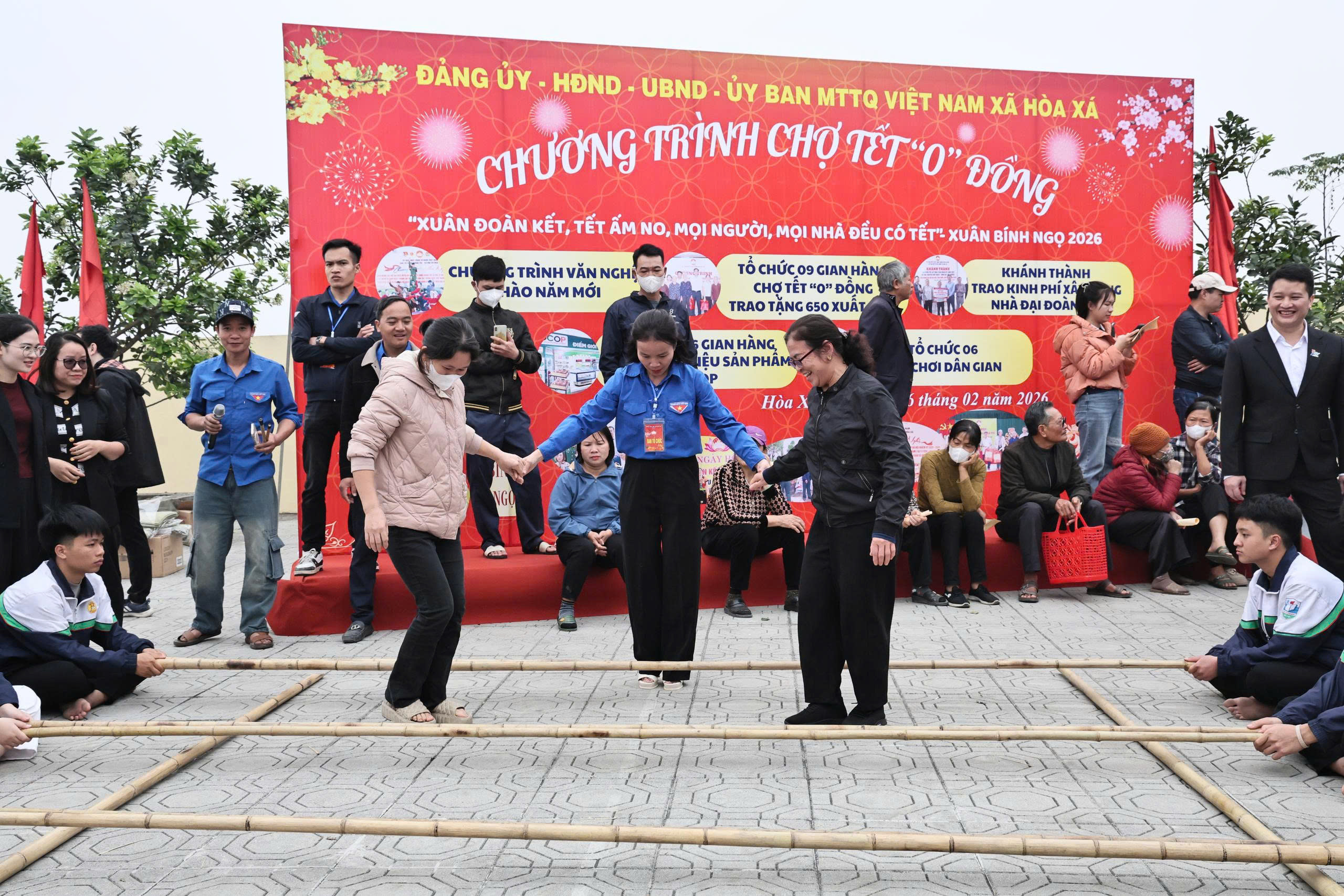 Xã Hoà Xá tưng bừng ngày hội “Xuân đoàn kết, Tết đủ đầy cho mọi nhà“ - ảnh 16