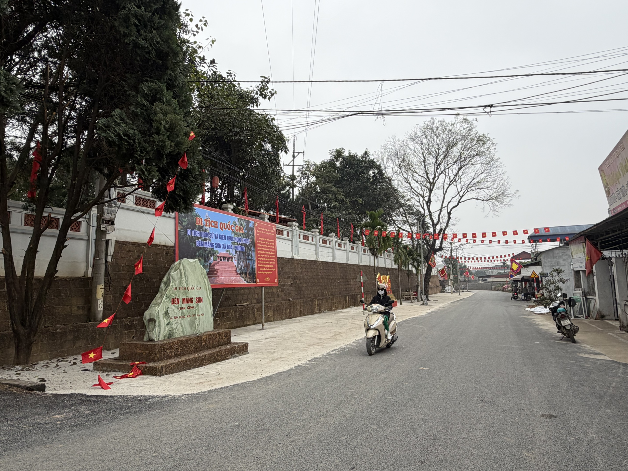 Xã Đoài Phương tăng tốc về đích các dự án trọng điểm - ảnh 7