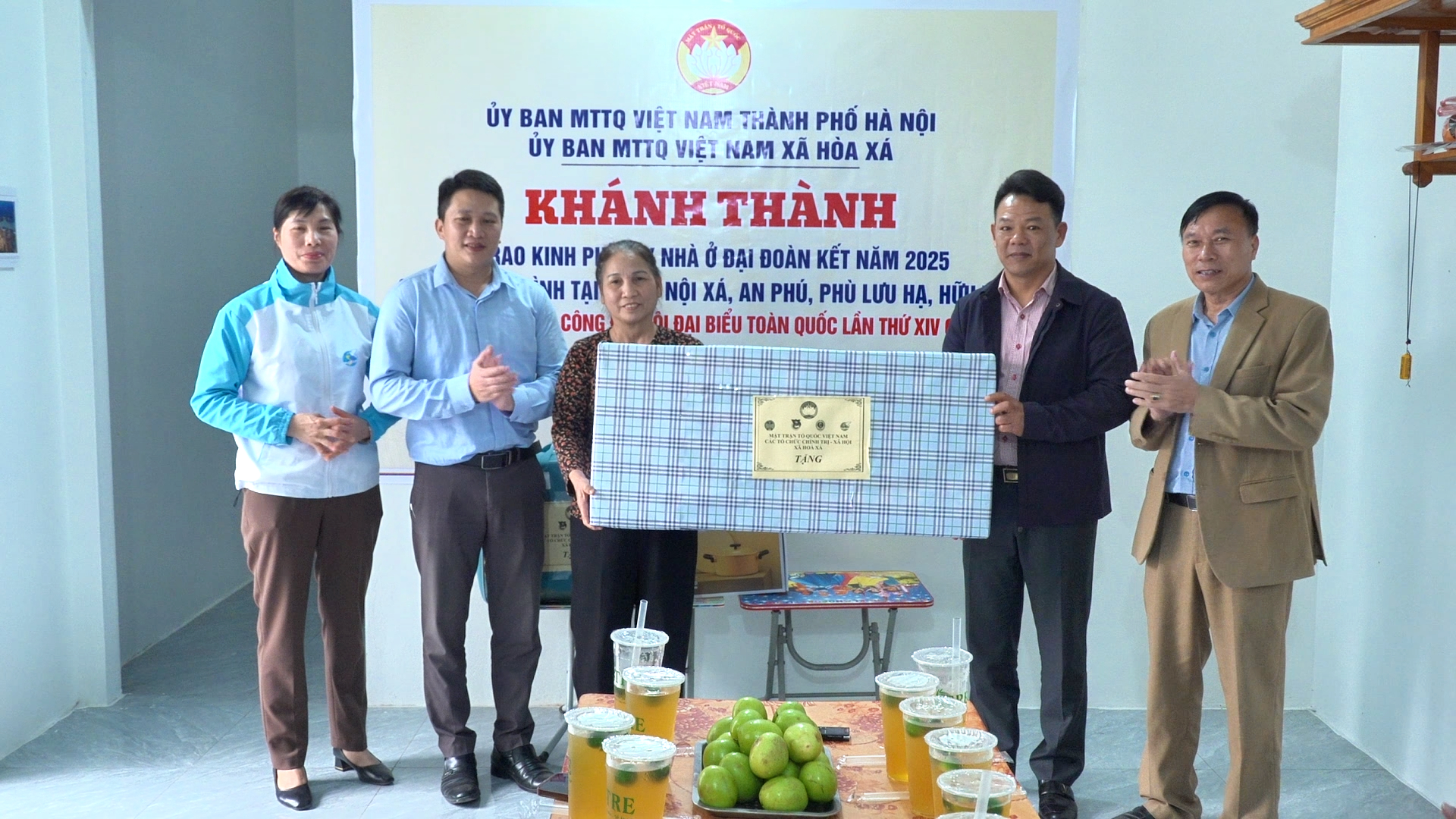 Xã Hoà Xá khánh nhà Đại đoàn kết trước thềm Xuân mới - ảnh 4