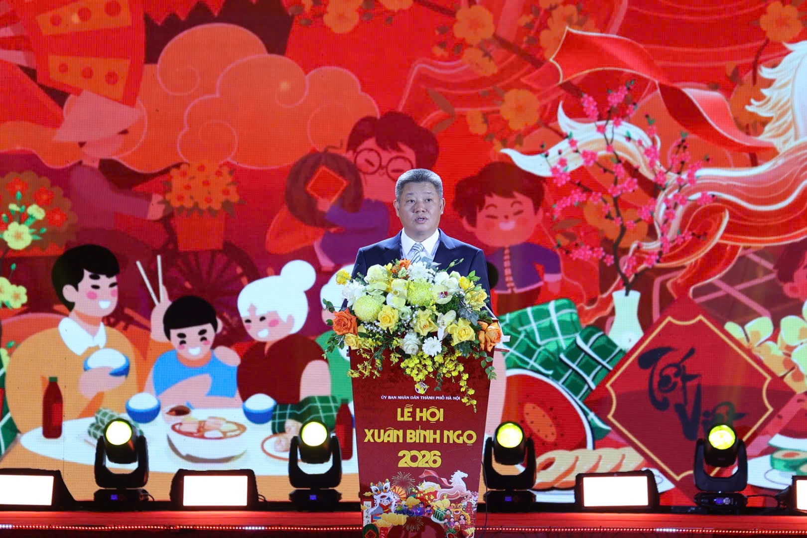 Khai mạc Lễ hội Xuân Bính Ngọ 2026 tại phường Từ Liêm - ảnh 1