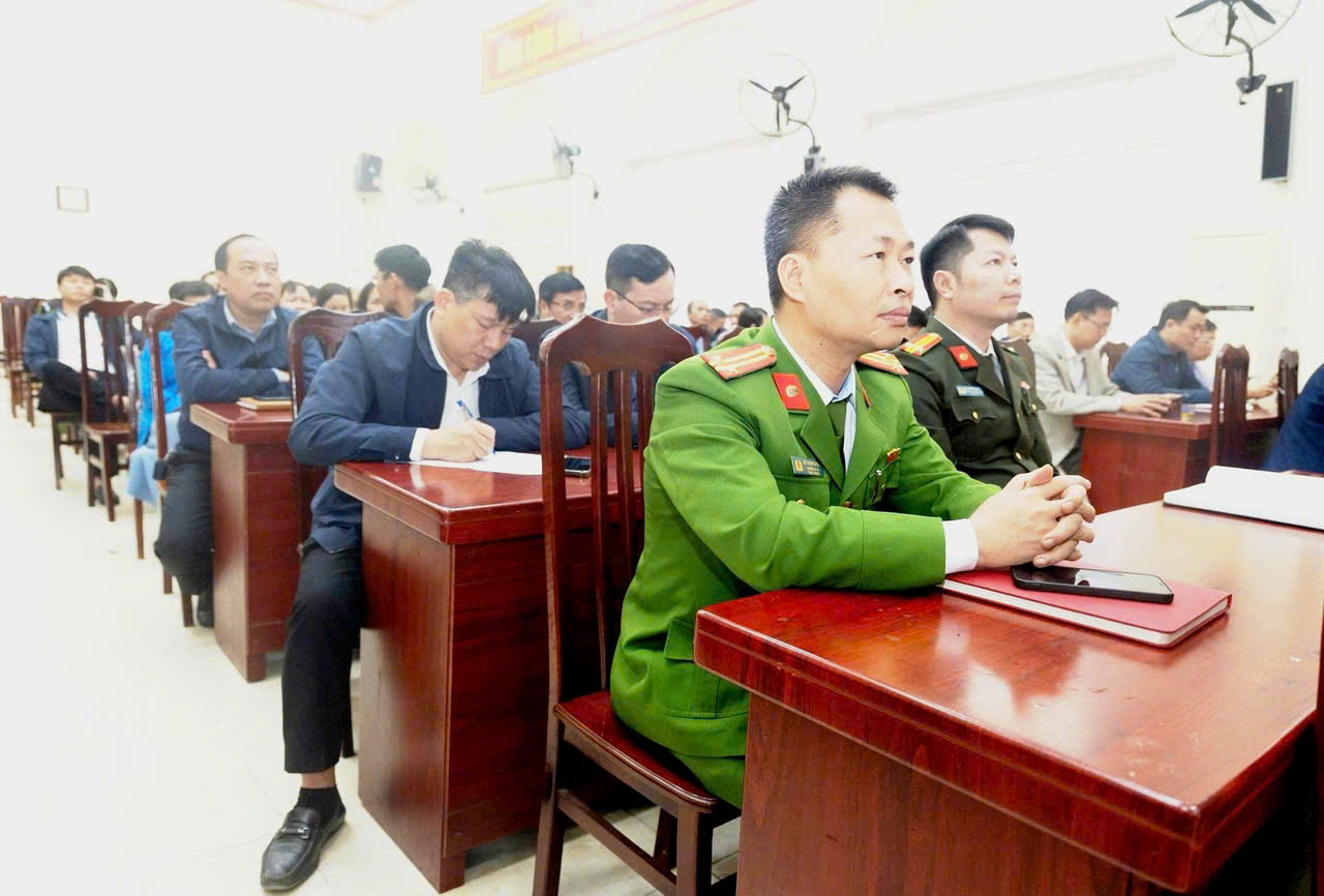 Xã Ứng Thiên tham dự hội nghị toàn quốc quán triệt Nghị quyết Đại hội XIV của Đảng - ảnh 3