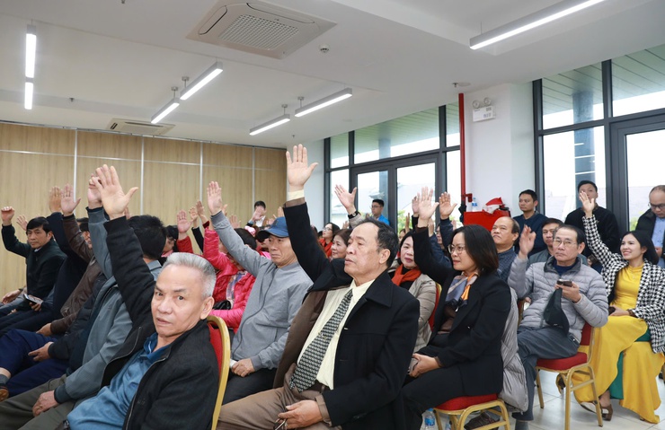 100% cử tri nơi cư trú nhất trí giới thiệu đồng chí Trần Sỹ Thanh ứng cử đại biểu Quốc hội khóa XVI - ảnh 4