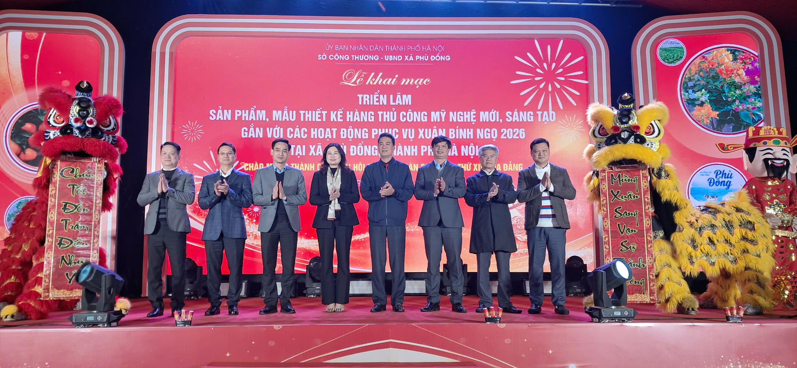 Triển lãm hoa giấy Phù Đổng: Điểm nhấn văn hóa – kinh tế dịp Tết 2026 - ảnh 1