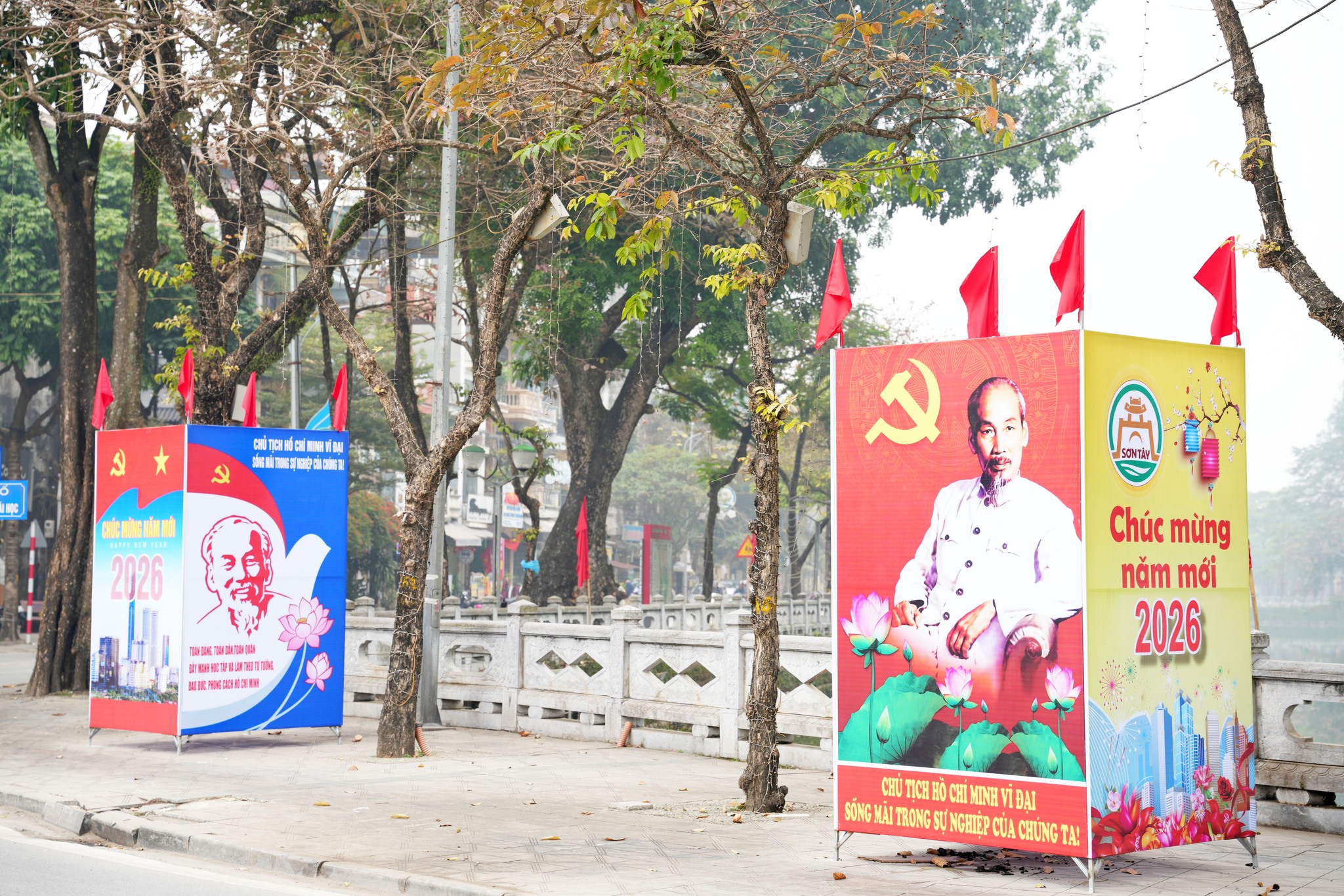 Phường Sơn Tây rực rỡ sắc Xuân, lan tỏa nếp sống văn minh đô thị dịp Tết Bính Ngọ 2026 - ảnh 1