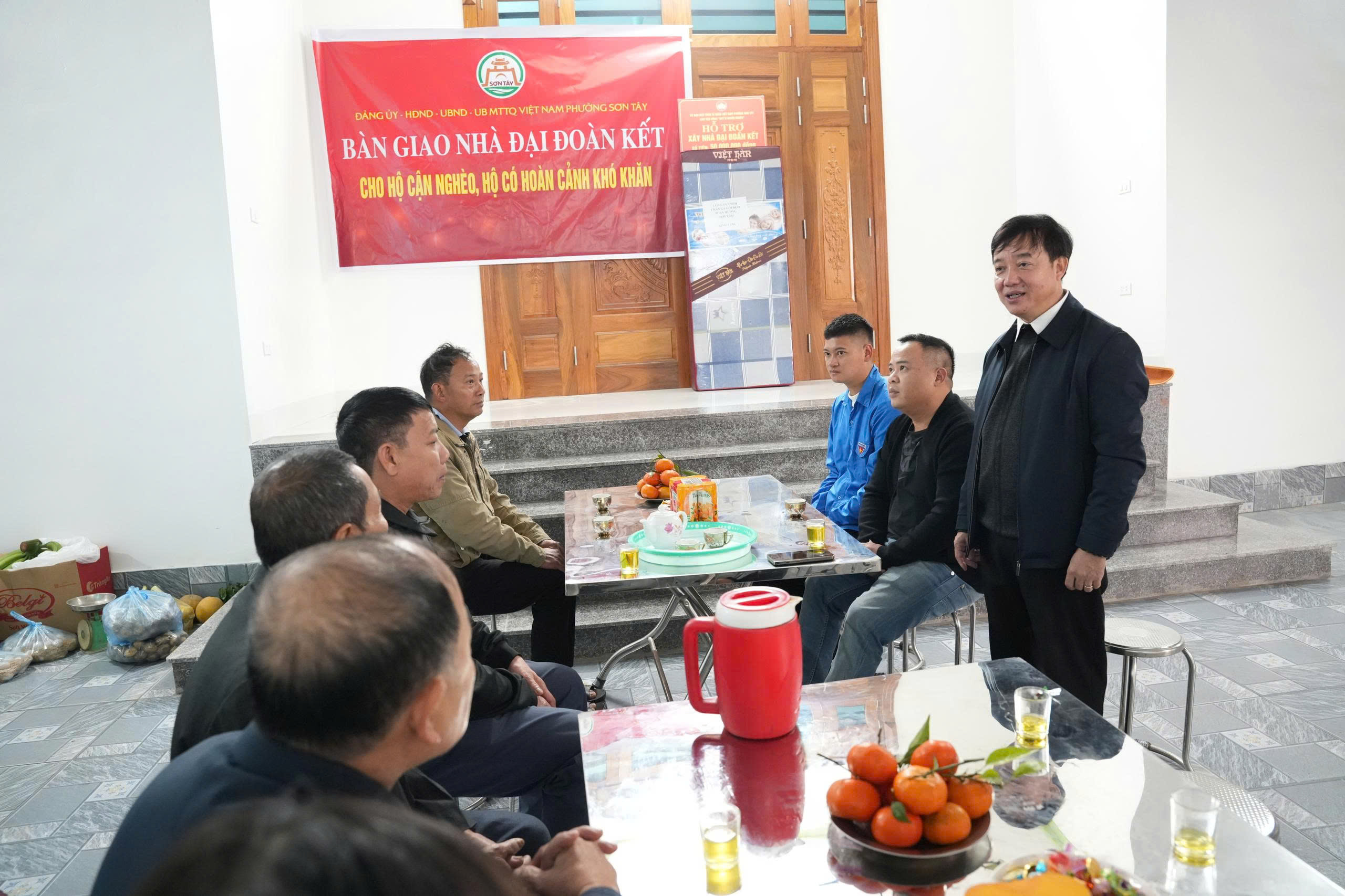 Phường Sơn Tây bàn giao 7 Nhà Đại đoàn kết - ảnh 6