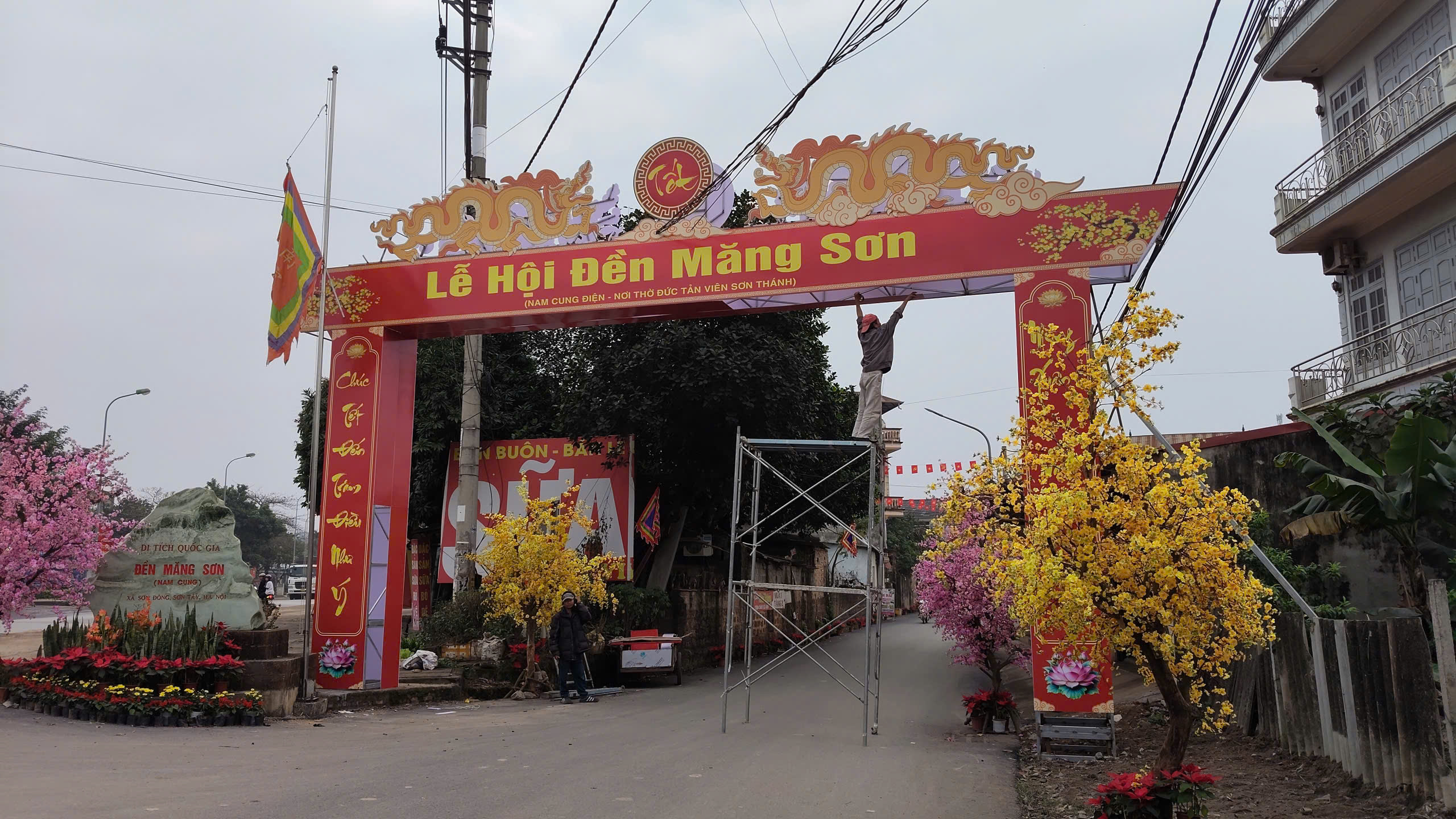 Mùng 7 đầu xuân về Đoài Phương trẩy hội Đền Măng Sơn  - ảnh 12
