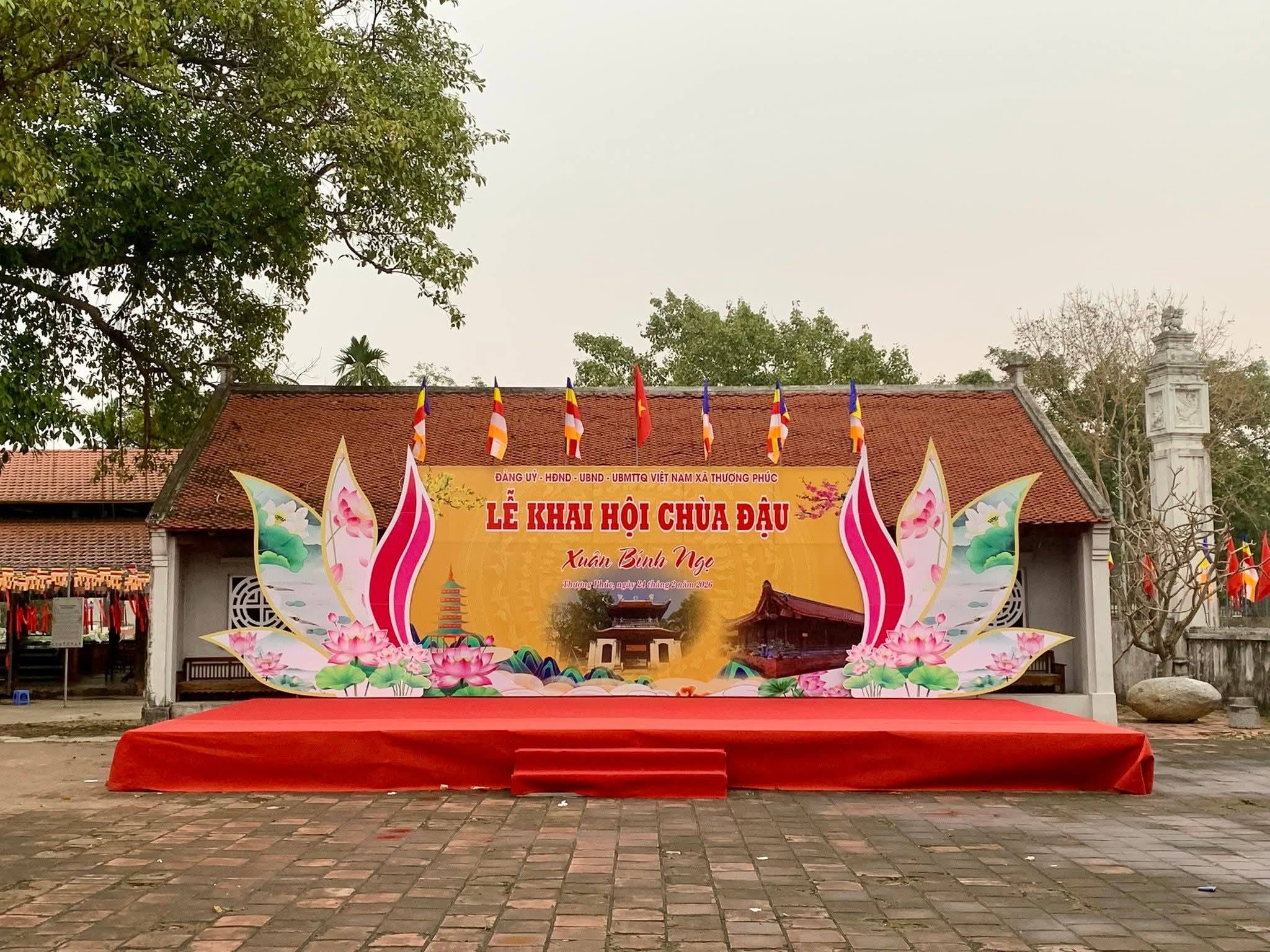 Sẵn sàng cho Lễ hội chùa Đậu Xuân Bính Ngọ 2026 - ảnh 2