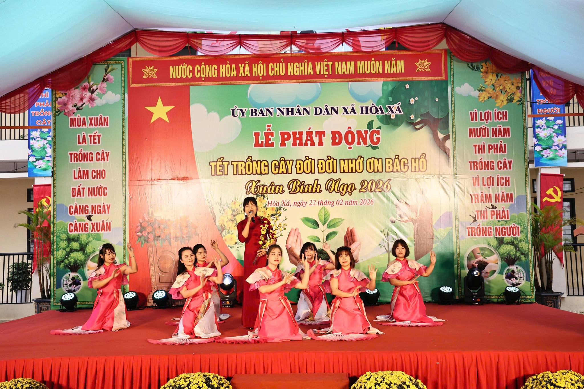 Hòa Xá ra quân trồng hơn 4.350 cây xanh - ảnh 8