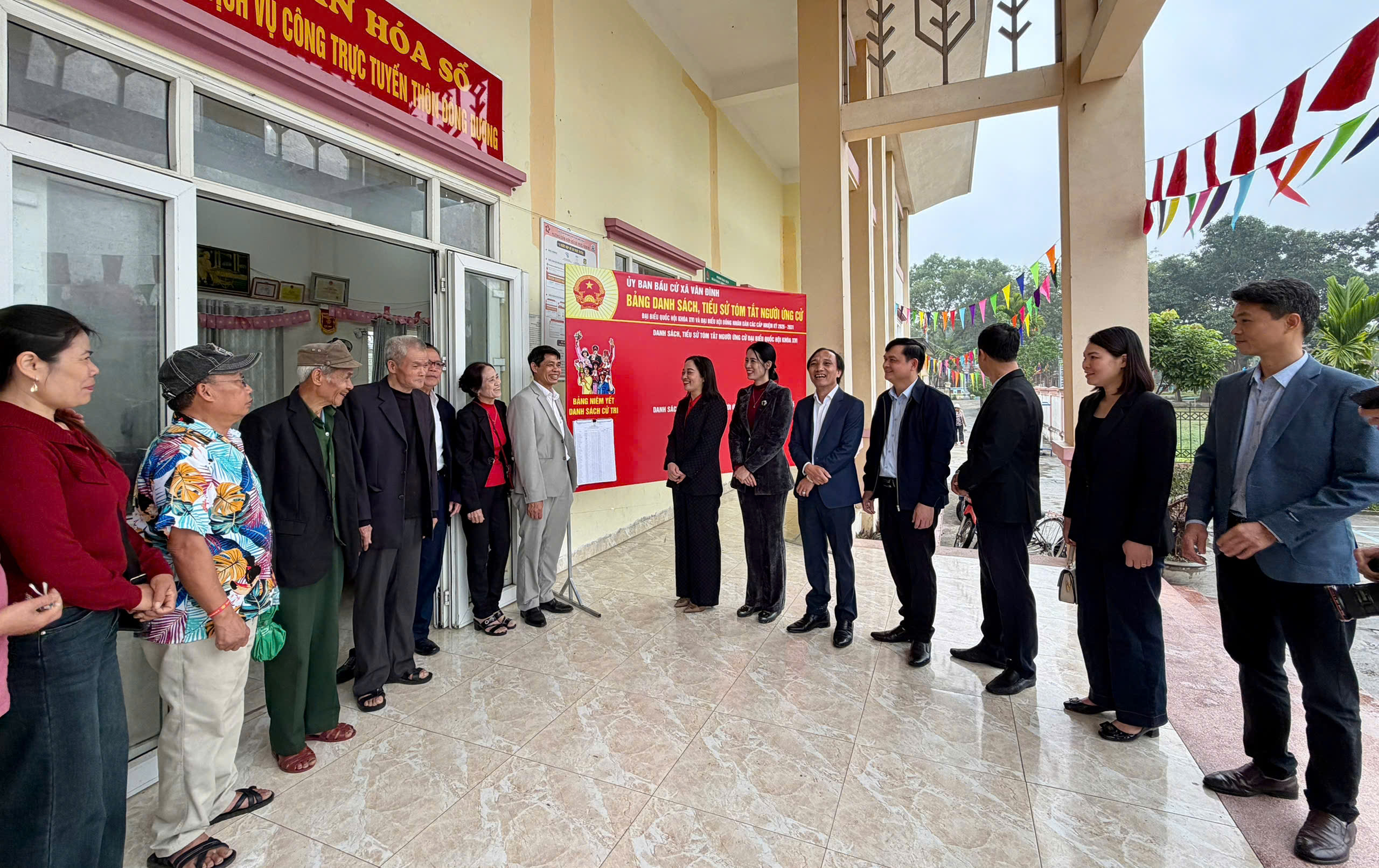 Vân Đình sẵn sàng cho cuộc bầu cử đại biểu Quốc hội và HĐND các cấp - ảnh 3