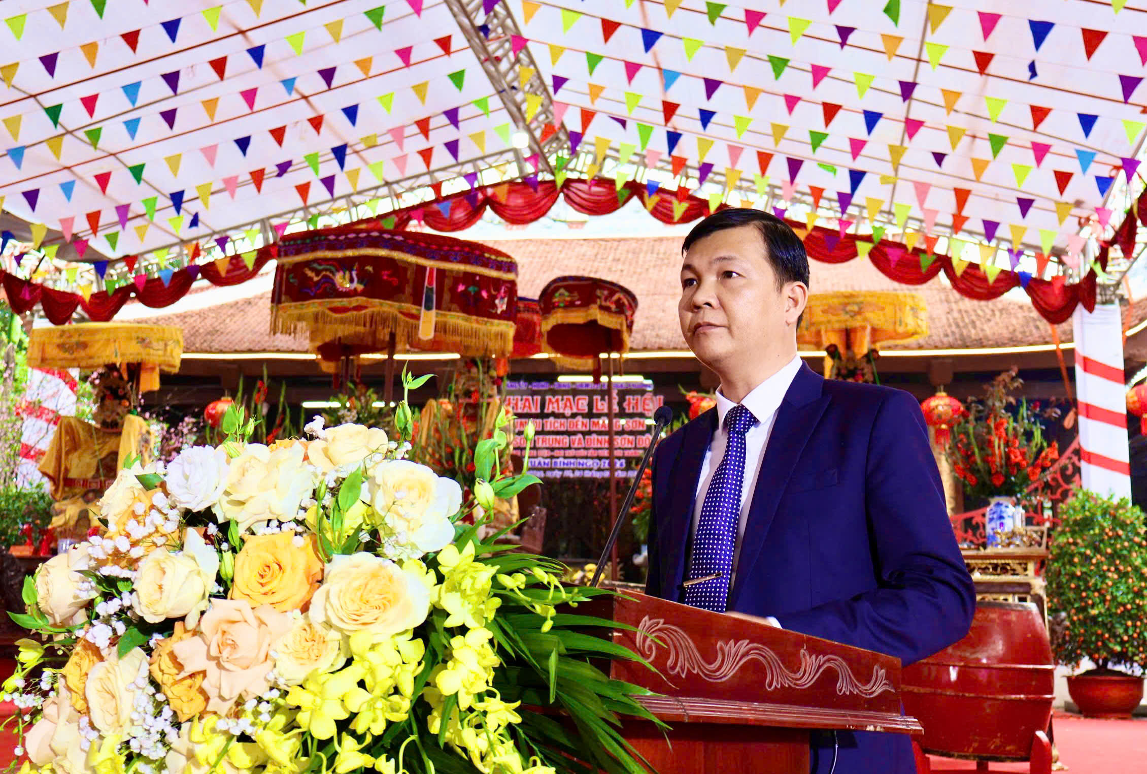 Khai mạc Lễ hội truyền thống Đền Măng Sơn, xã Đoài Phương - ảnh 10