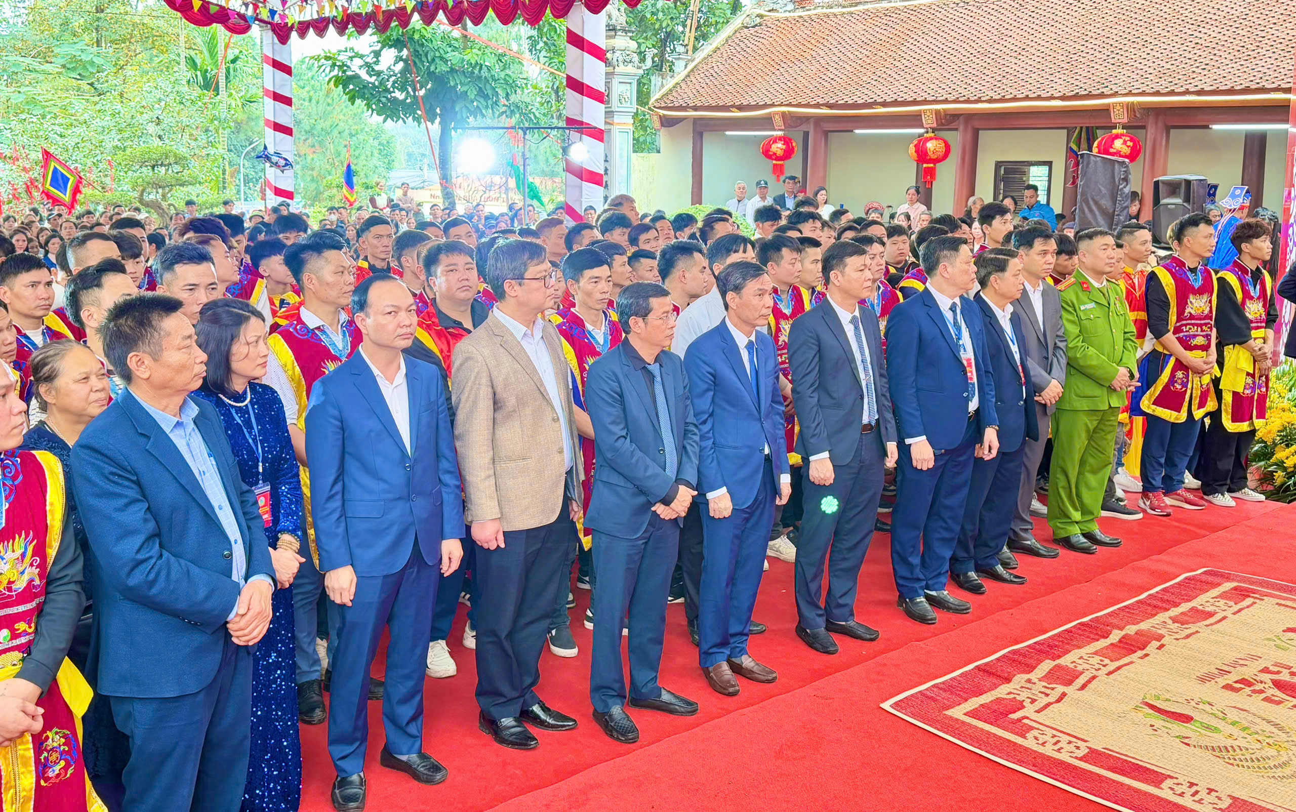 Khai mạc Lễ hội truyền thống Đền Măng Sơn, xã Đoài Phương - ảnh 2