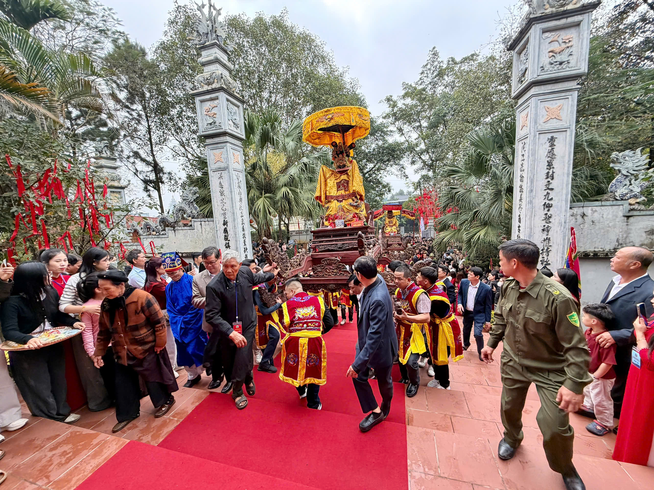 Khai mạc Lễ hội truyền thống Đền Măng Sơn, xã Đoài Phương - ảnh 15