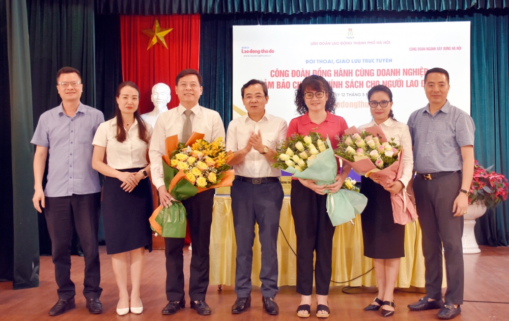 Công đoàn đồng hành cùng doanh nghiệp đảm bảo chế độ, chính sách cho người lao động - ảnh 3